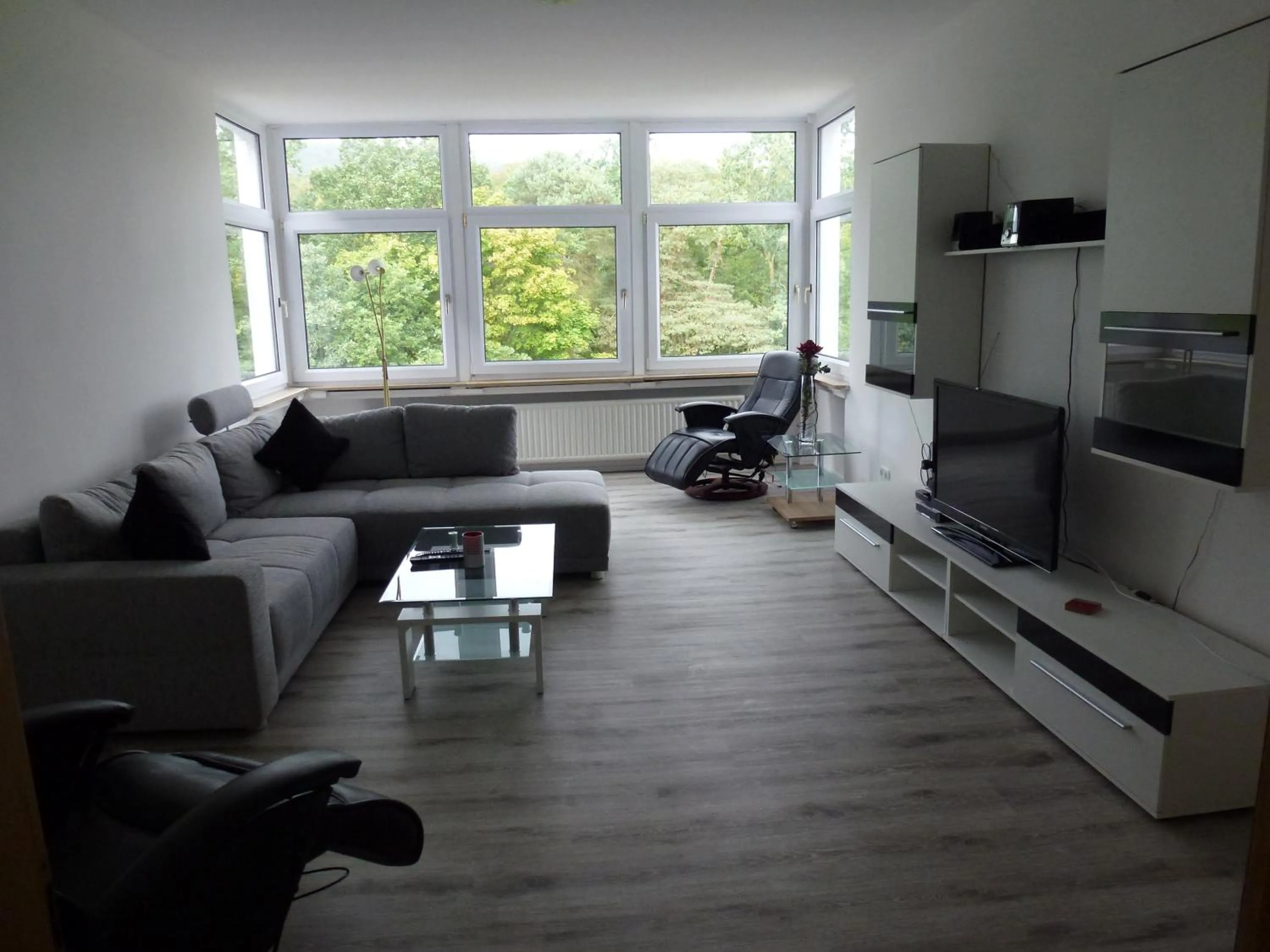 Living room in Hotel Wildunger Hof mit Gemeinschaftsküche