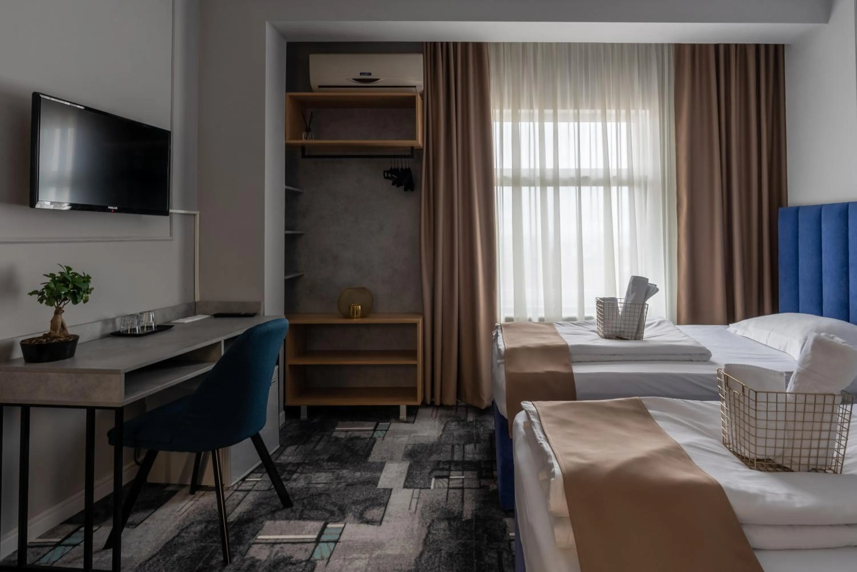 Bed in Hotel PASO