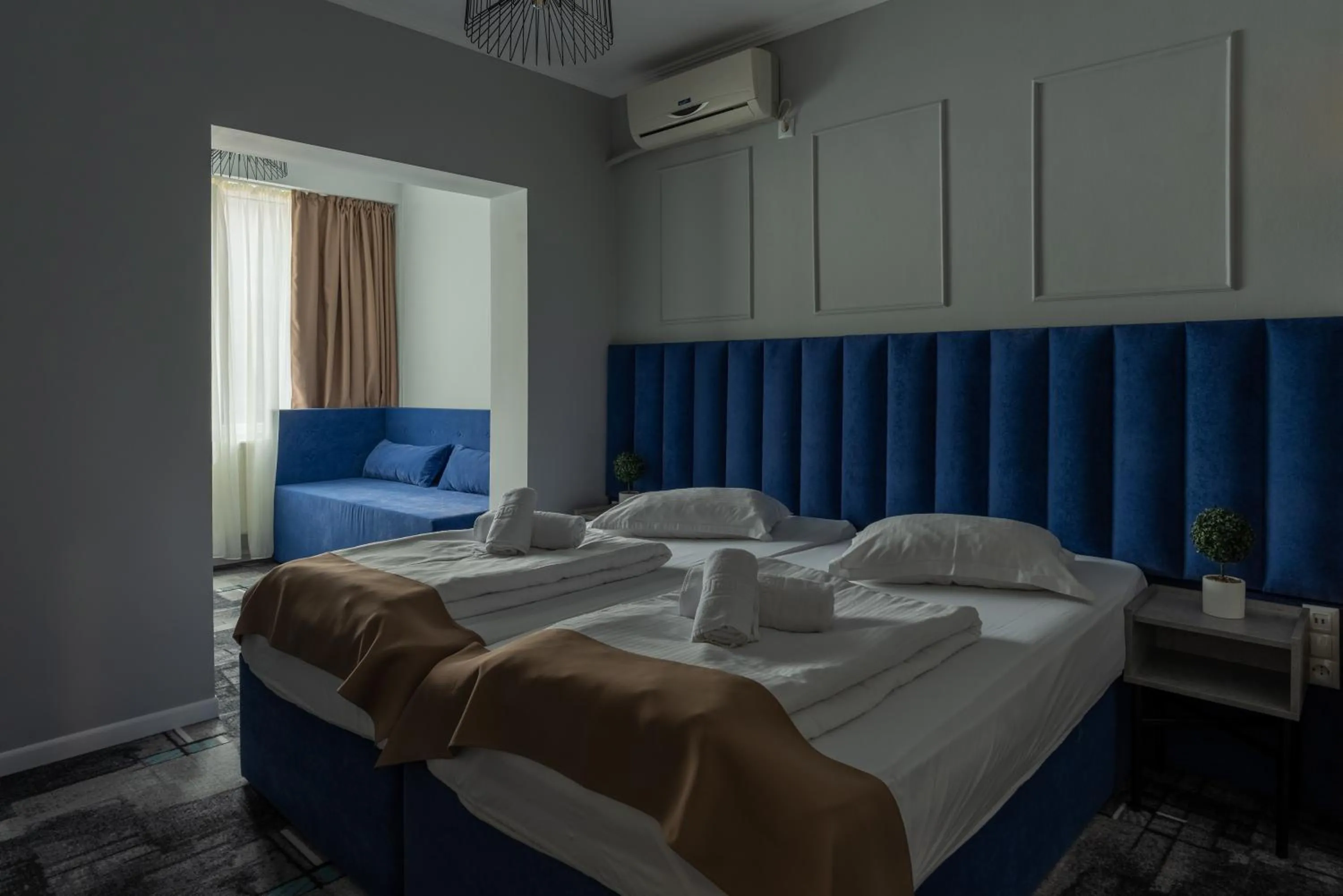 Bed in Hotel PASO
