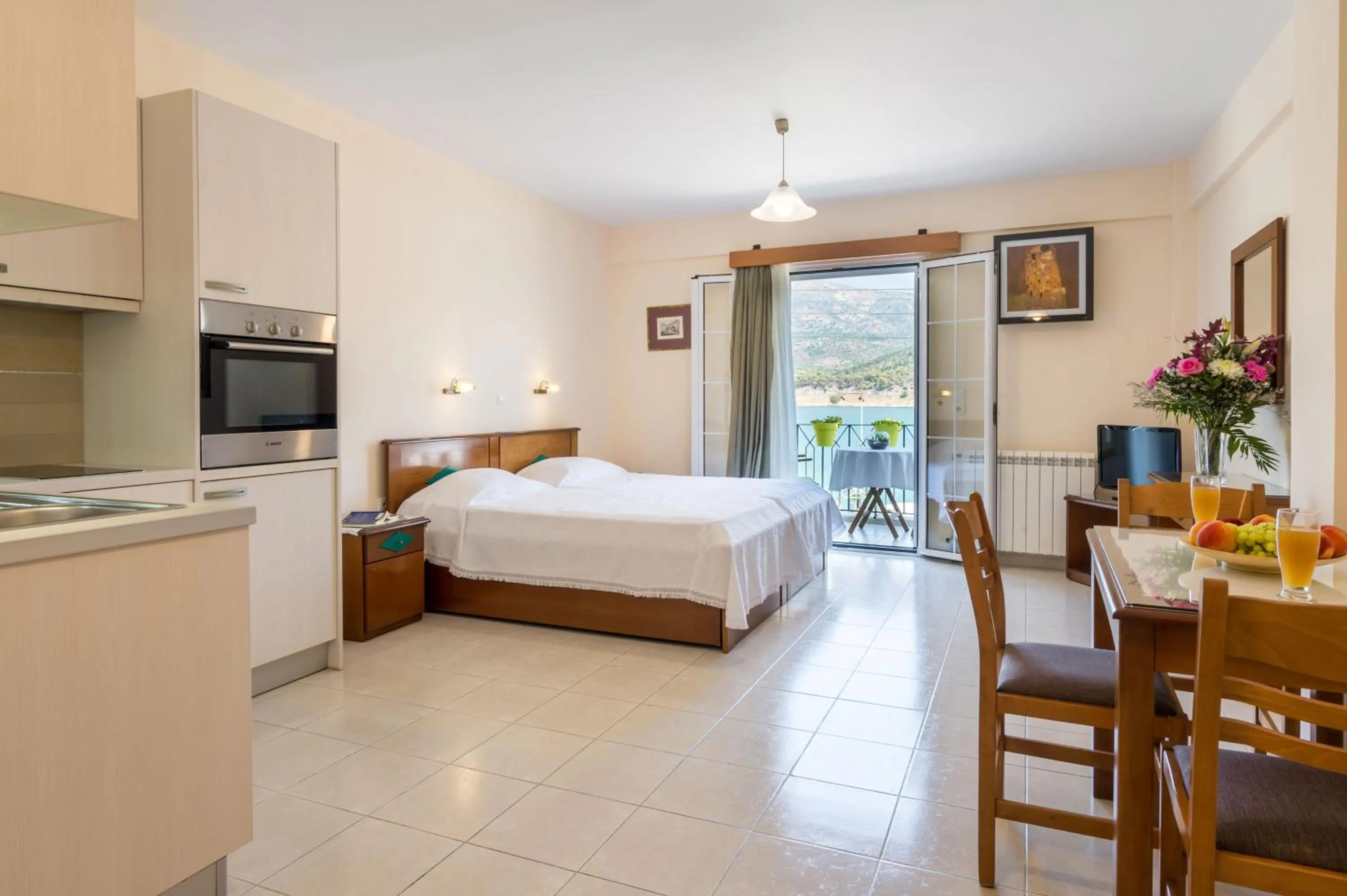 View (from property/room) in Rouchotas Apartments