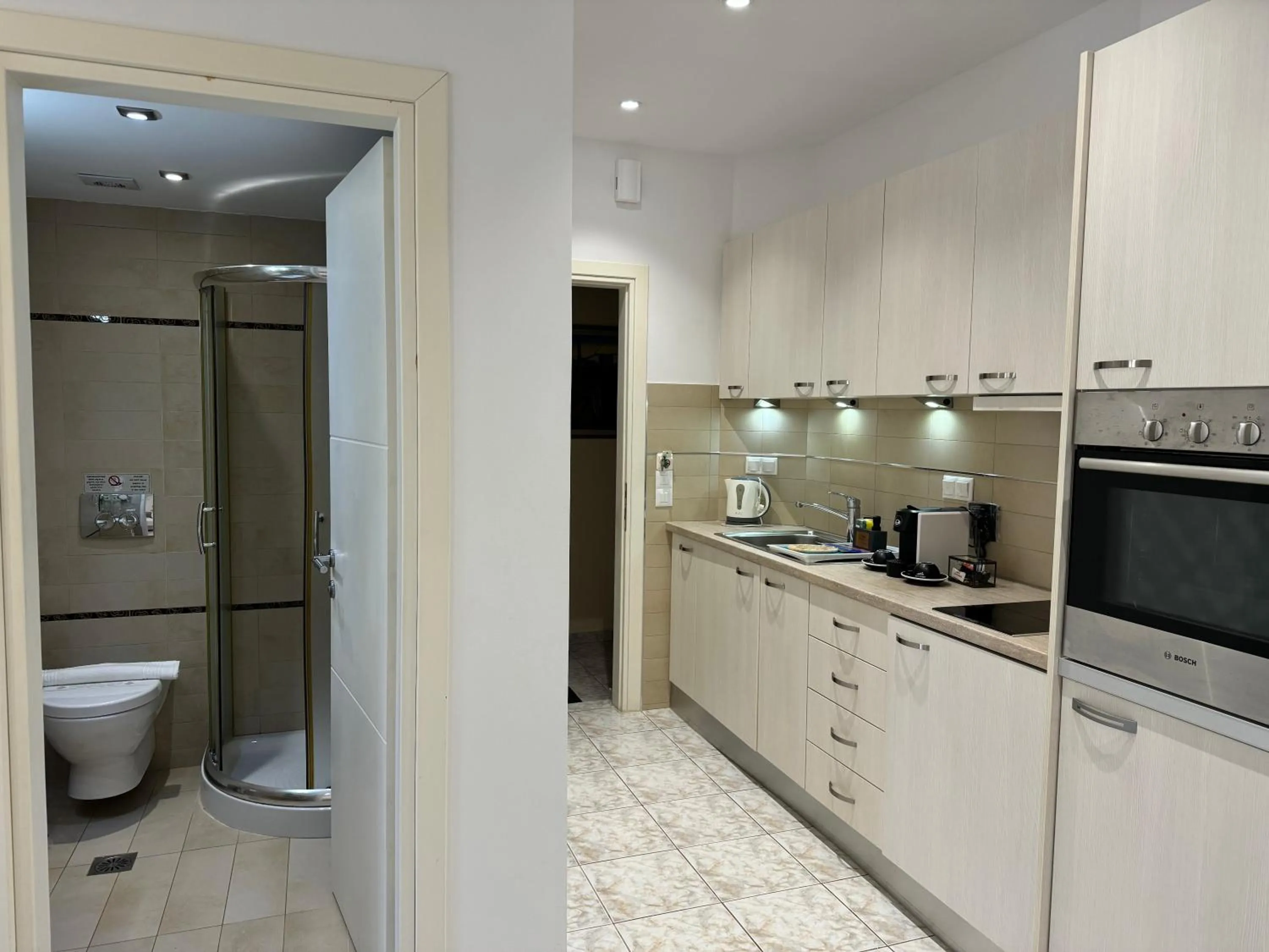 Bathroom in Rouchotas Apartments