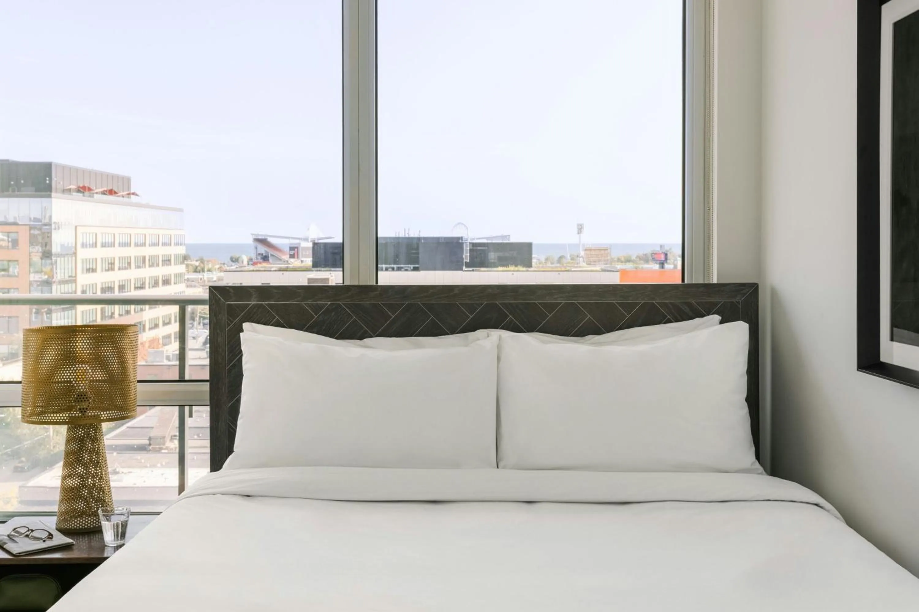 Bedroom, Bed in Sonder by Marriott Bonvoy The Liberty Apartments Liberty Village