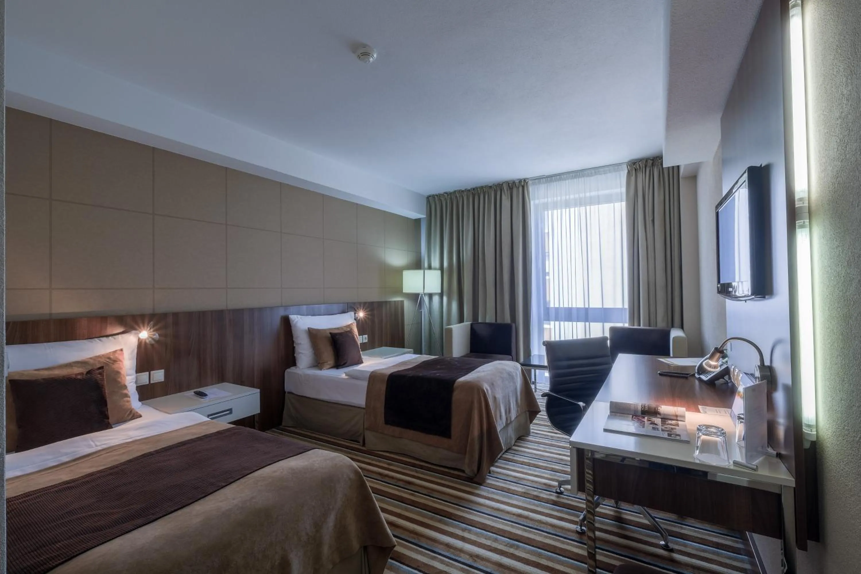 Bed in Business Hotel Astrum Laus