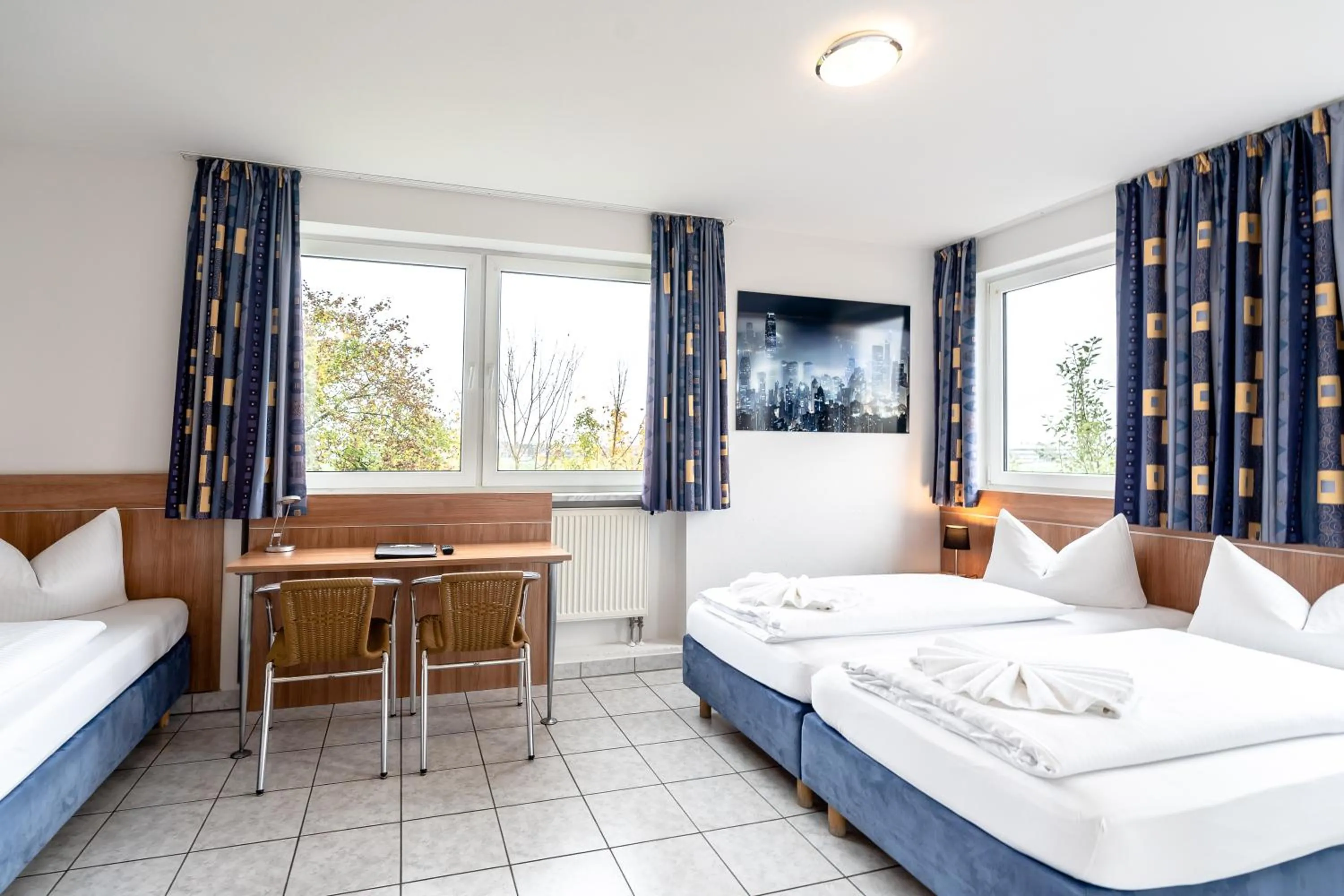 Photo of the whole room, Bed in Hotel Fresh INN