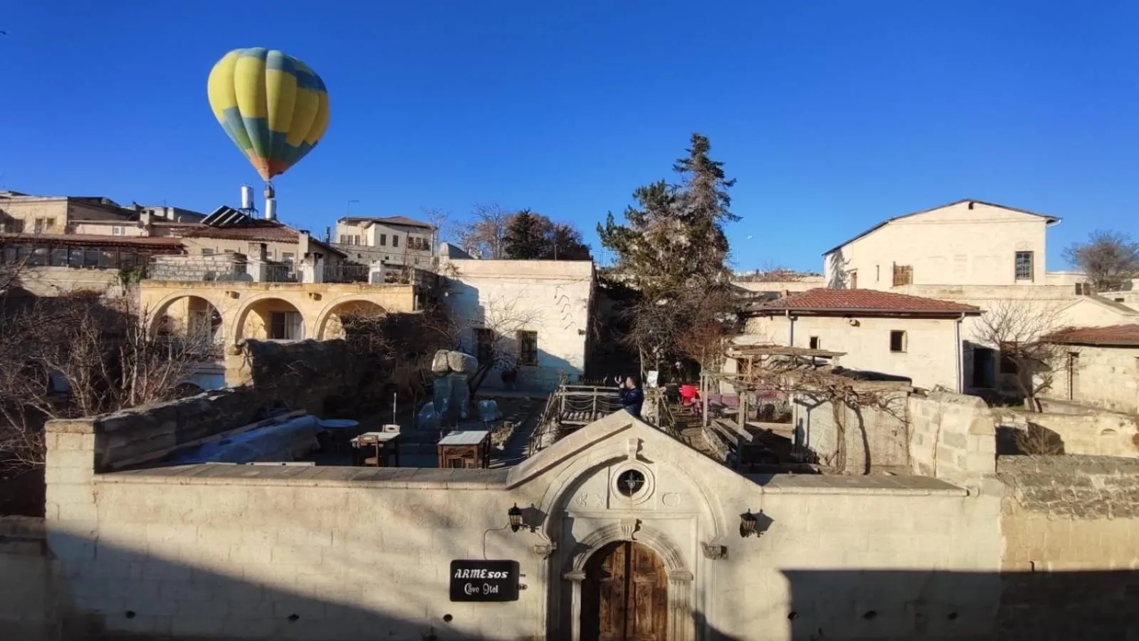 Off site in ARMEsos Cave Hotel