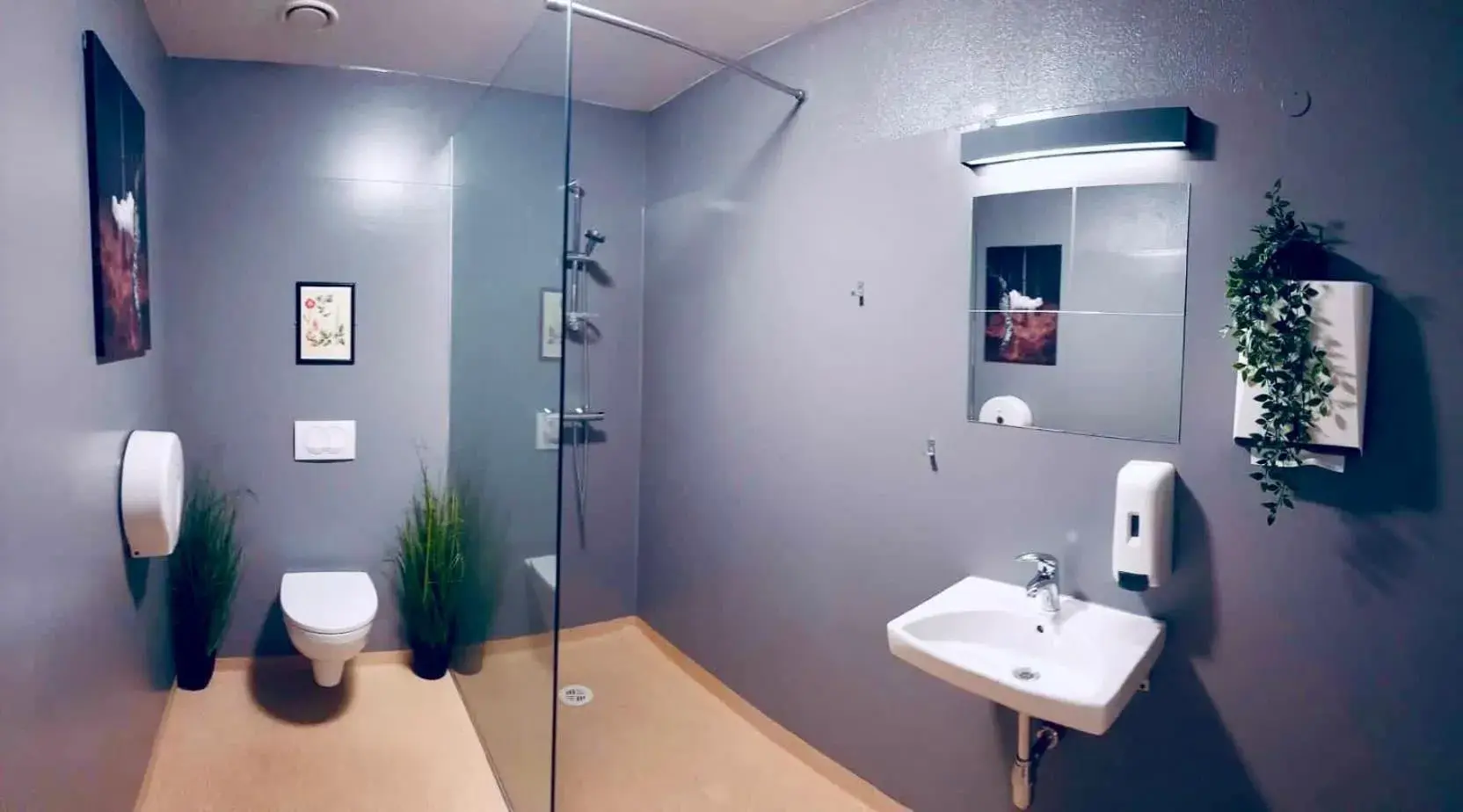 Shower in Bus Hostel Reykjavik Shower in Bus Hostel Reykjavik