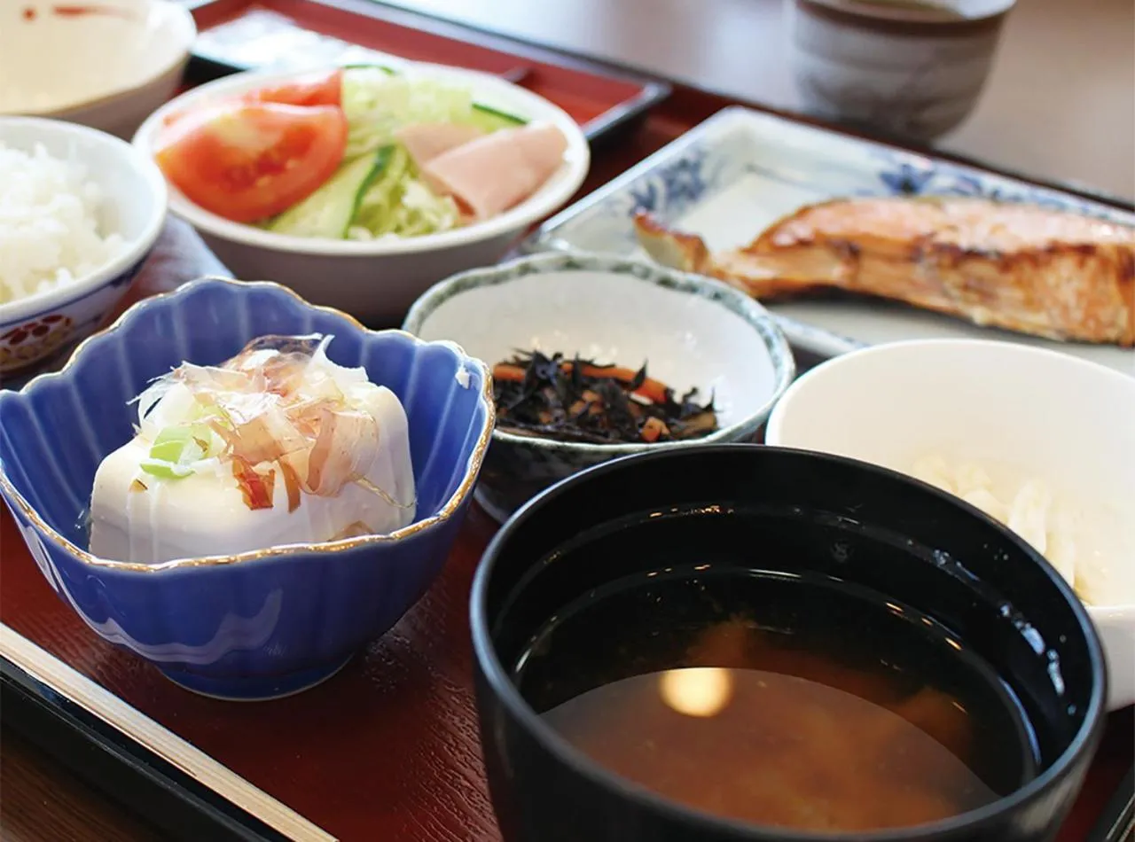 Asian breakfast in Hotel Trend Suzuka