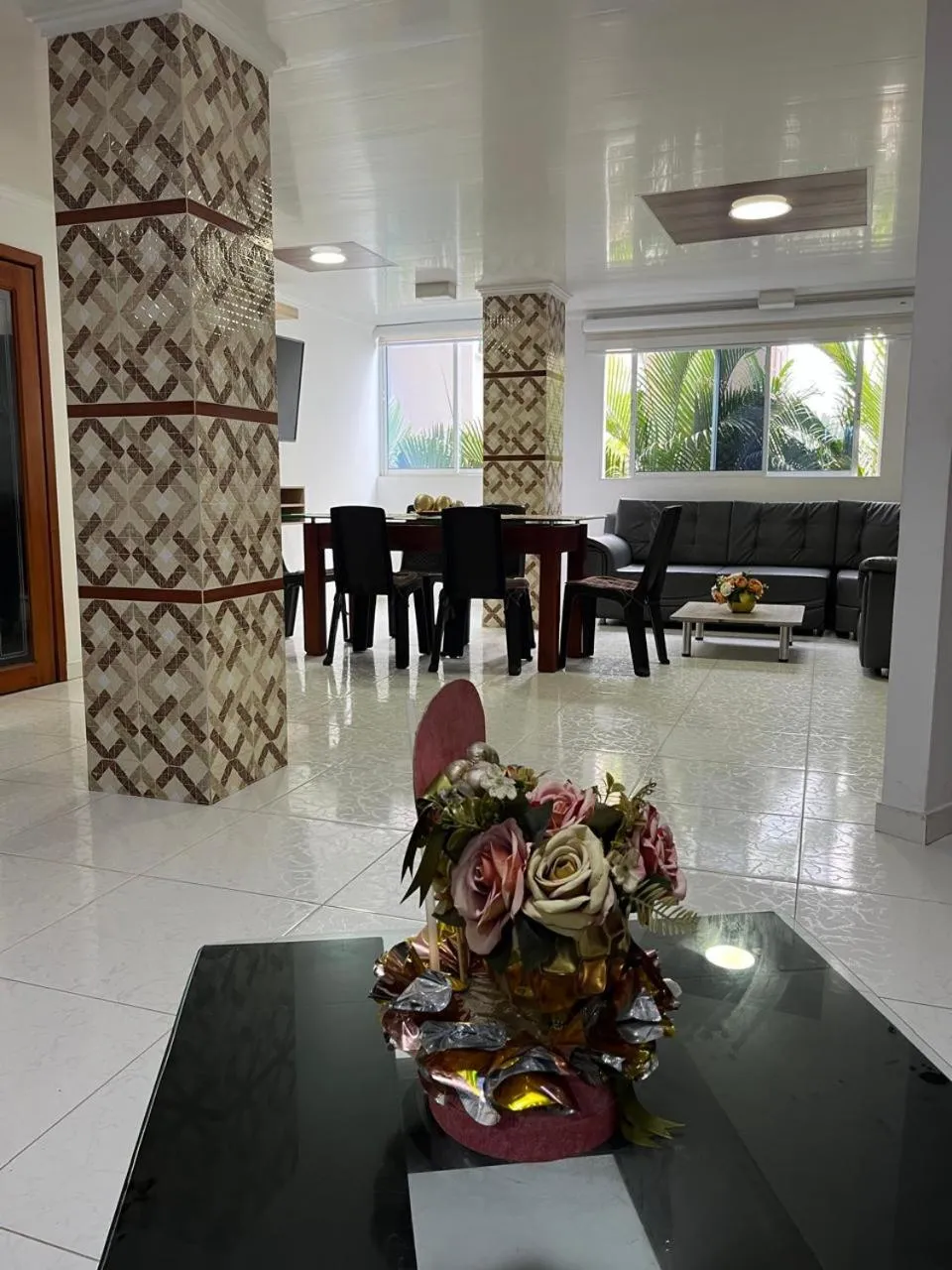 Living room in Villa Santos Apartaestudios