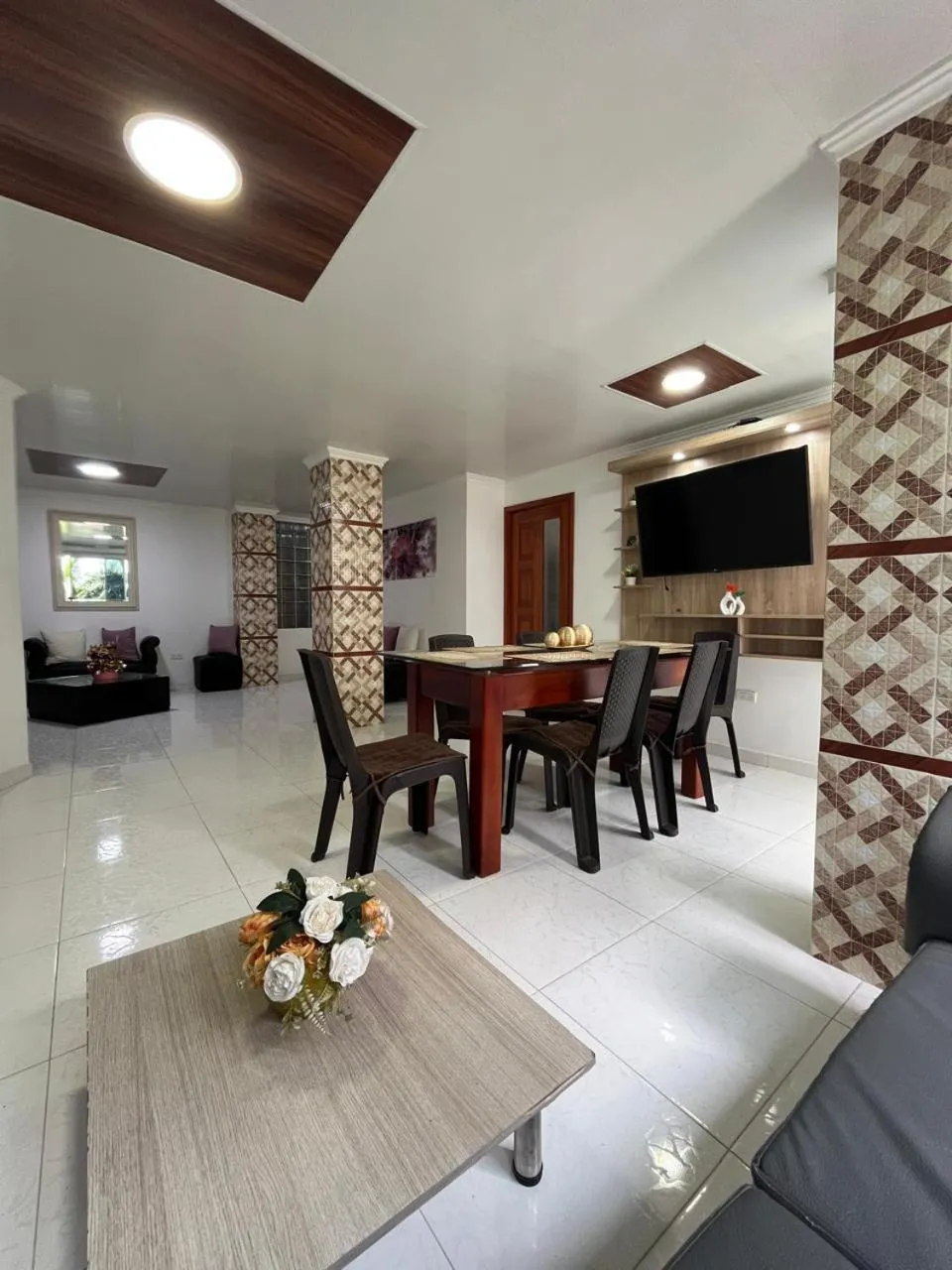 Living room in Villa Santos Apartaestudios