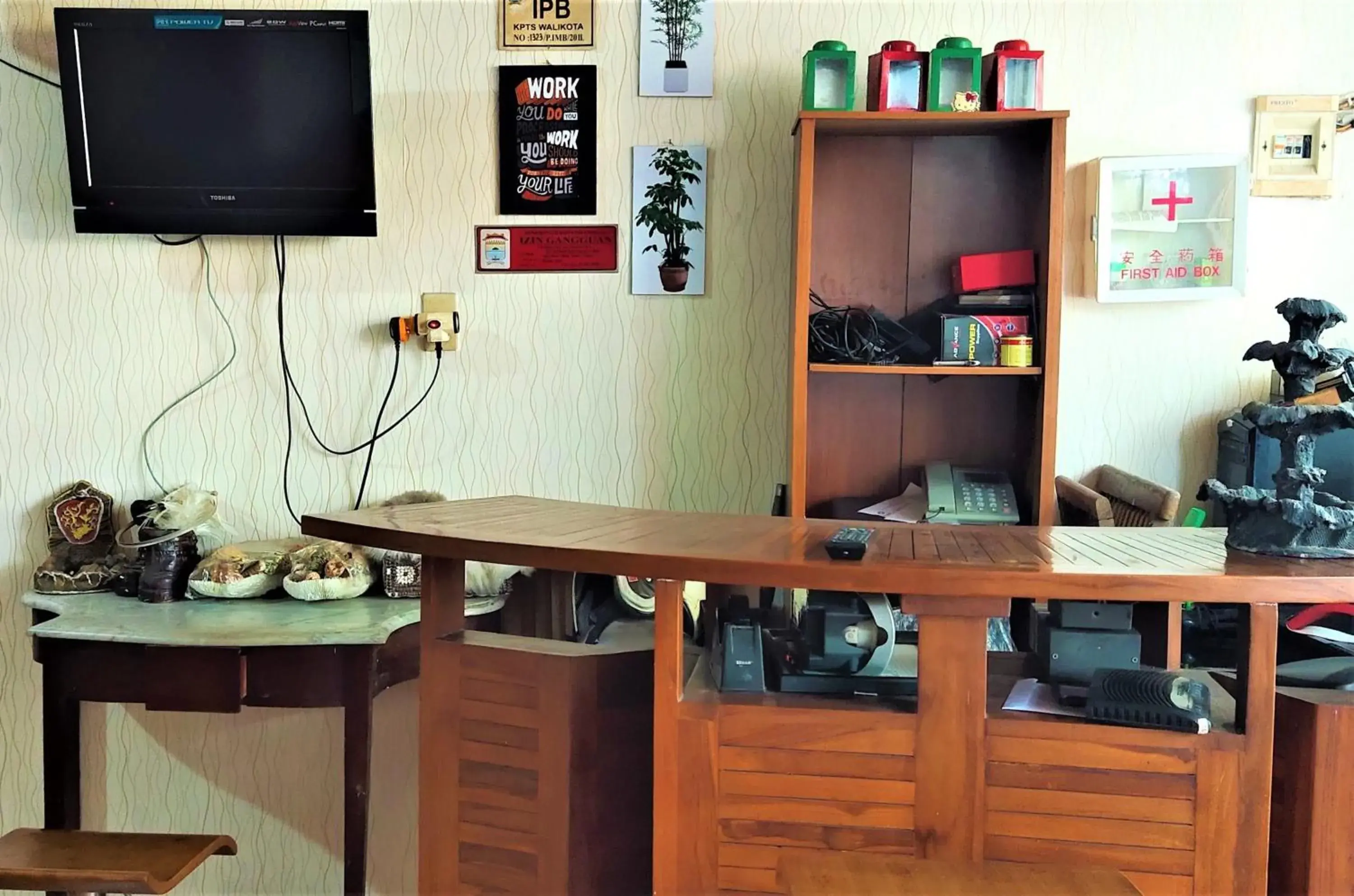 Lobby or reception in Katawa Guest House Syariah Lobby or reception in Katawa Guest House Syariah