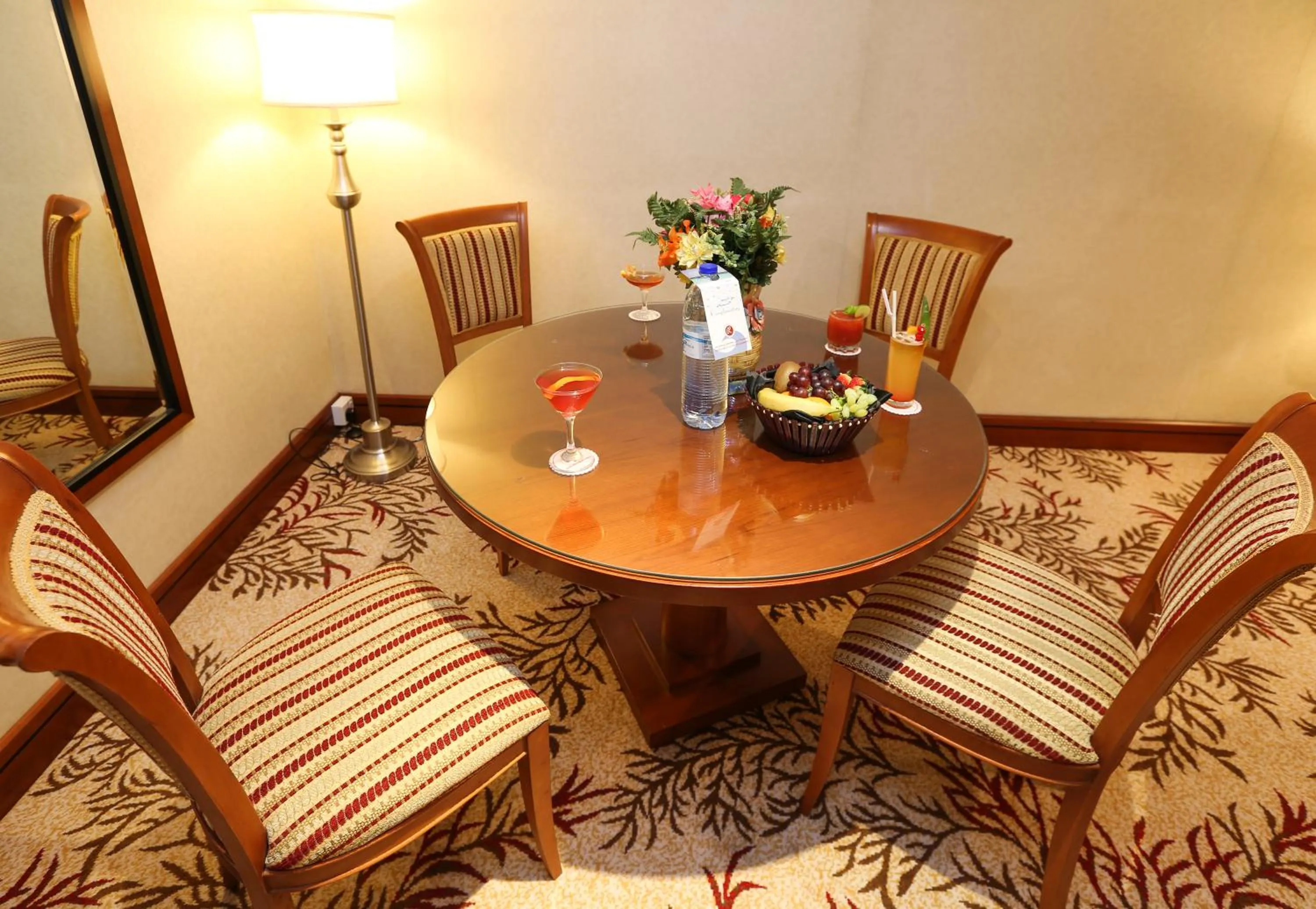 Decorative detail in Ramee Royal Hotel