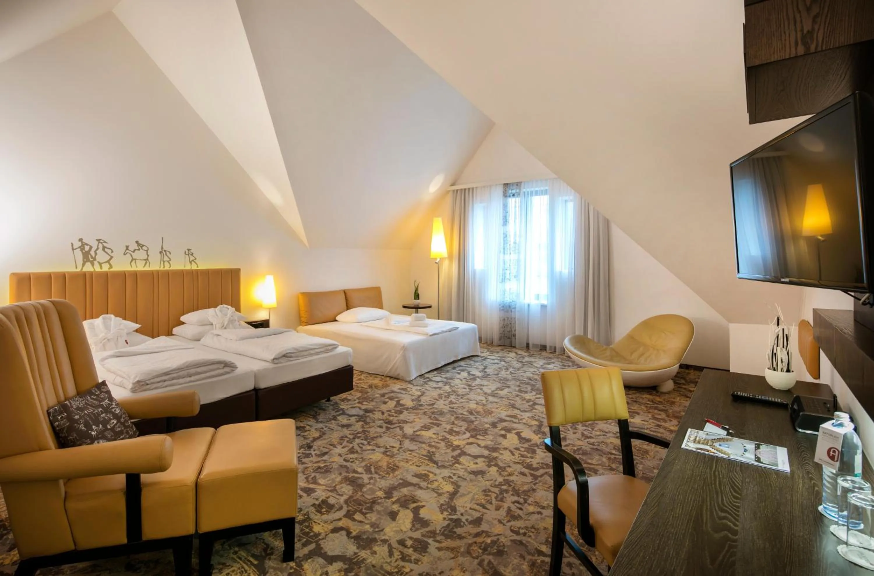 TV and multimedia, Bed in ARCOTEL Camino Stuttgart