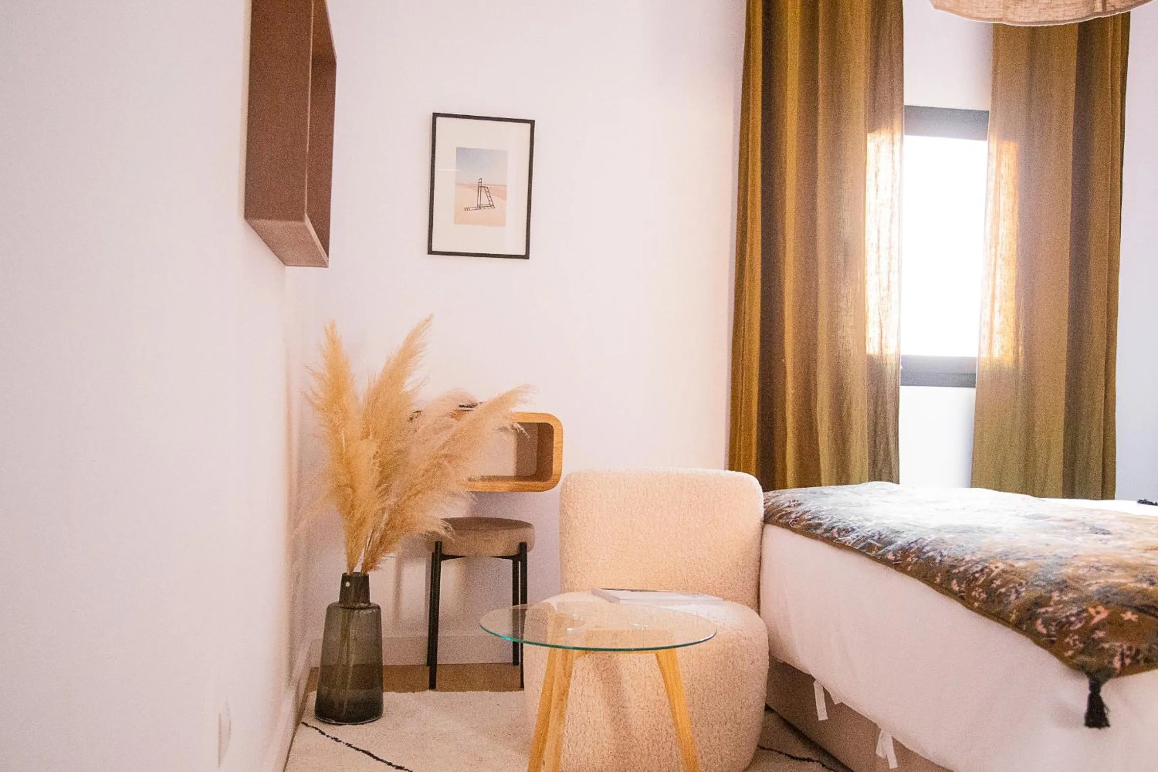 Seating area, Bed in Le Pavillon de la Kasbah & SPA Marrakech