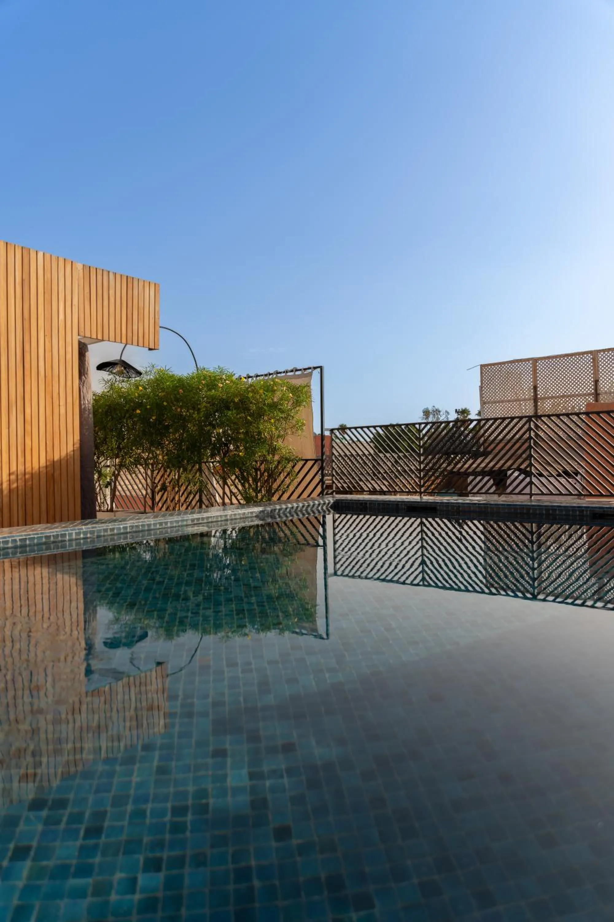 Swimming pool in Le Pavillon de la Kasbah & SPA Marrakech