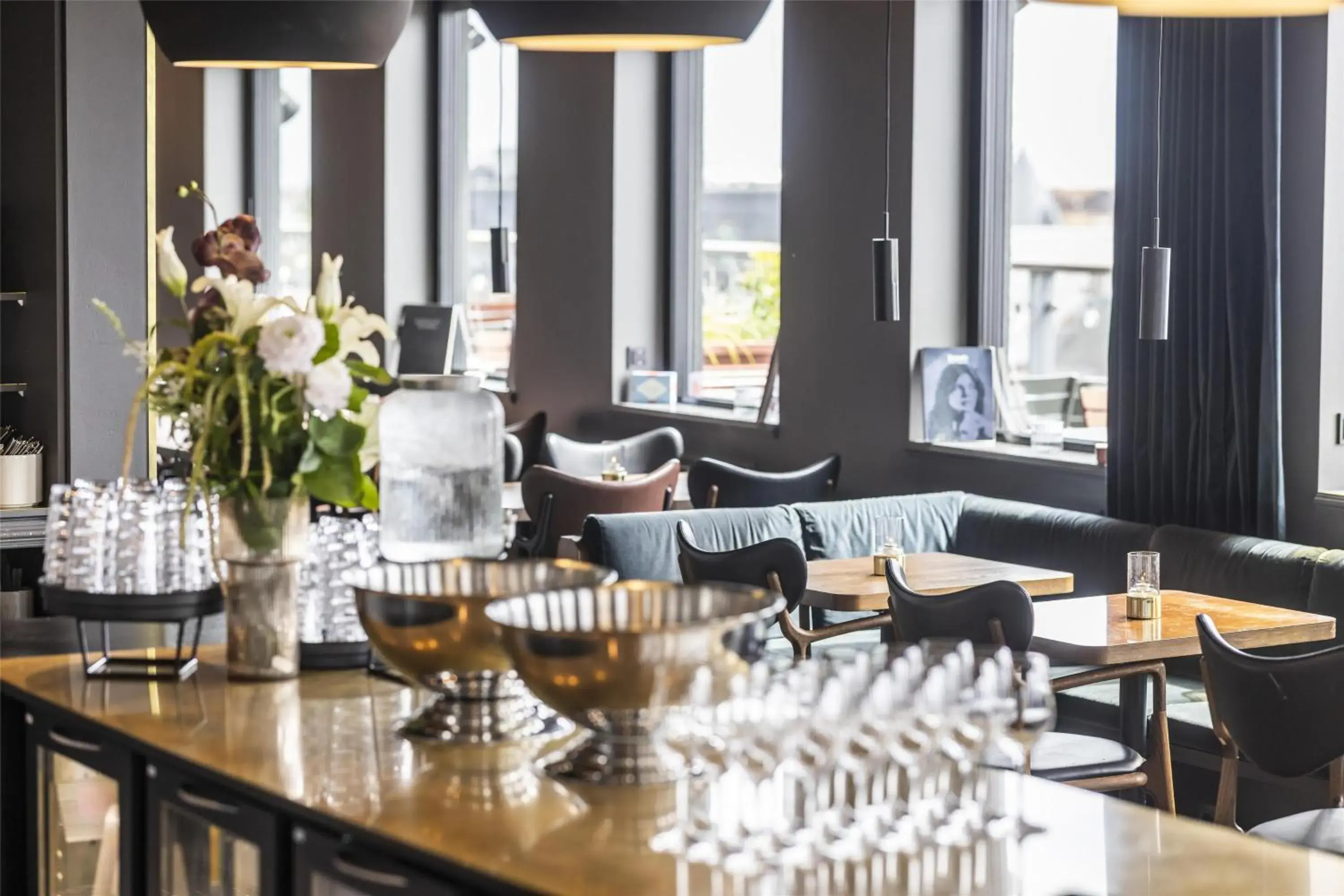 Lounge or bar in Scandic Norreport Lounge or bar in Scandic Norreport