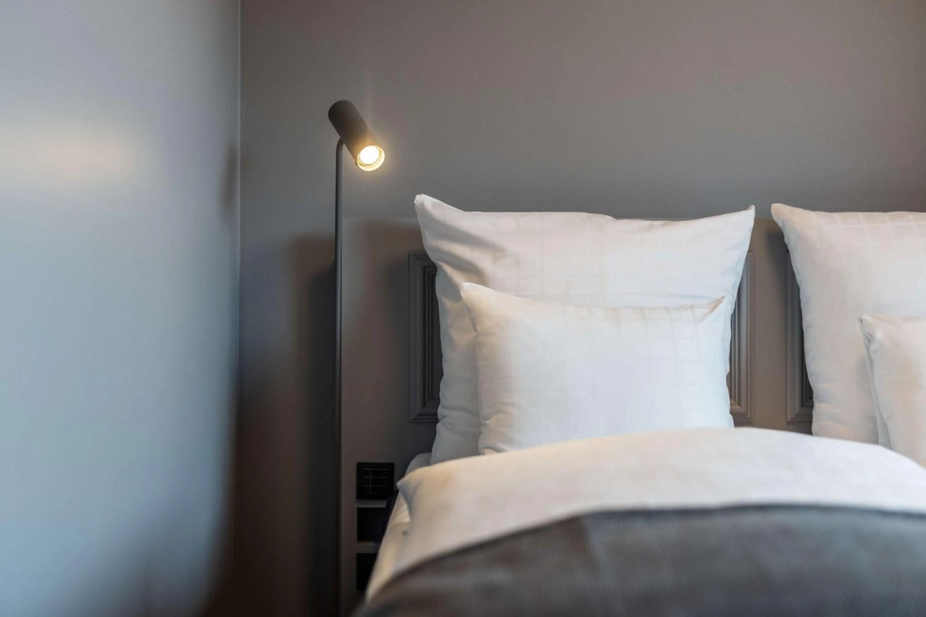 Decorative detail, Bed in Scandic Norreport