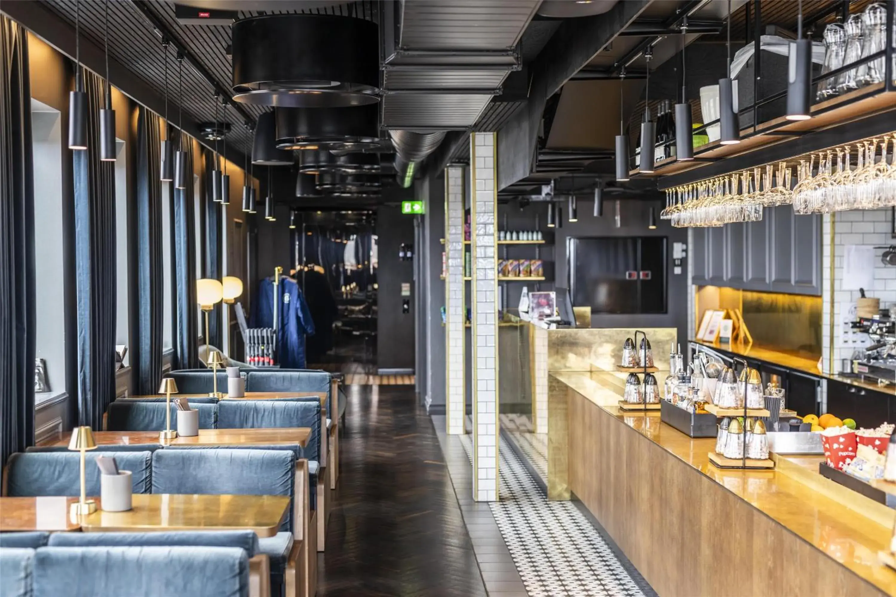 Lounge or bar in Scandic Norreport Lounge or bar in Scandic Norreport
