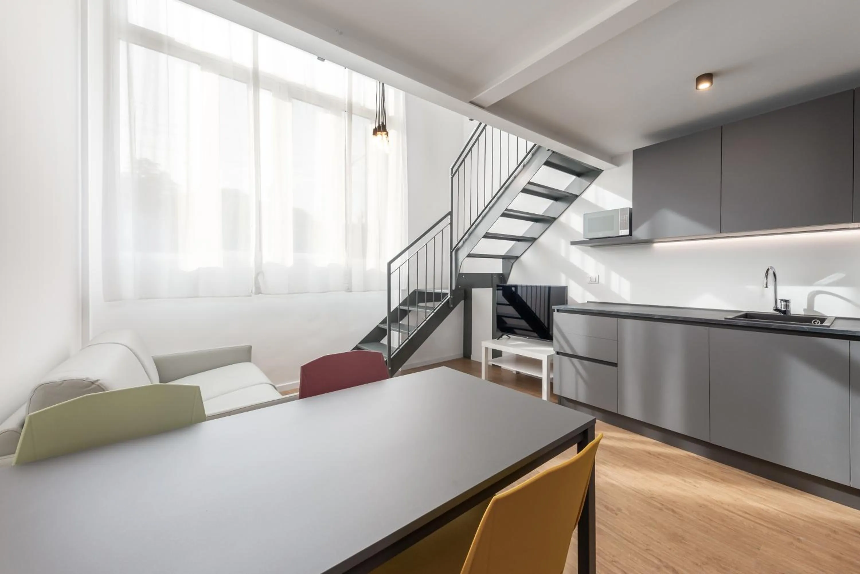 Kitchen or kitchenette in Casa da Suite Mirabello