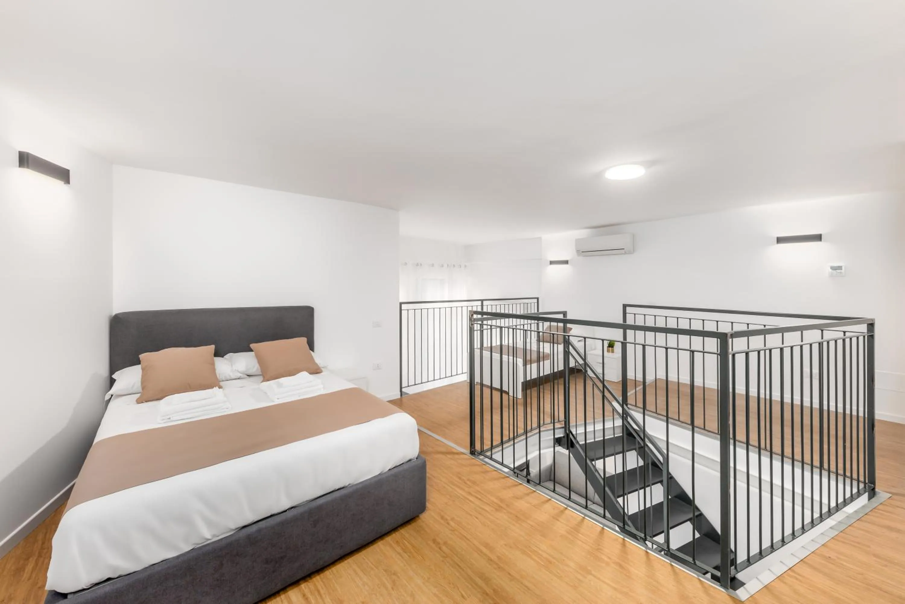 Bed in Casa da Suite Mirabello