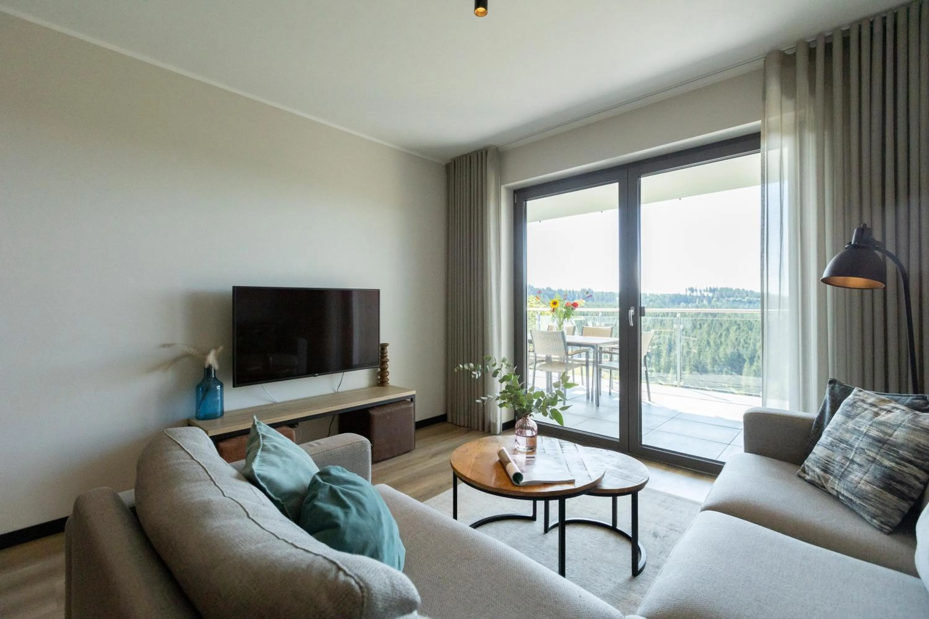 View (from property/room) in Astenblick Apartments Winterberg with sauna