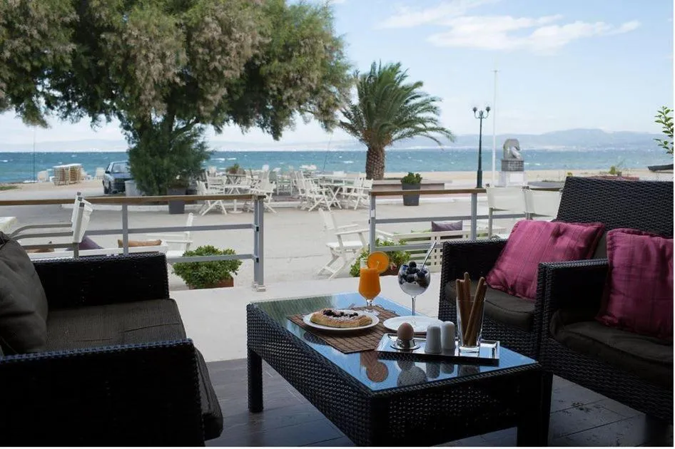 Lounge or bar in Hotel Pithari