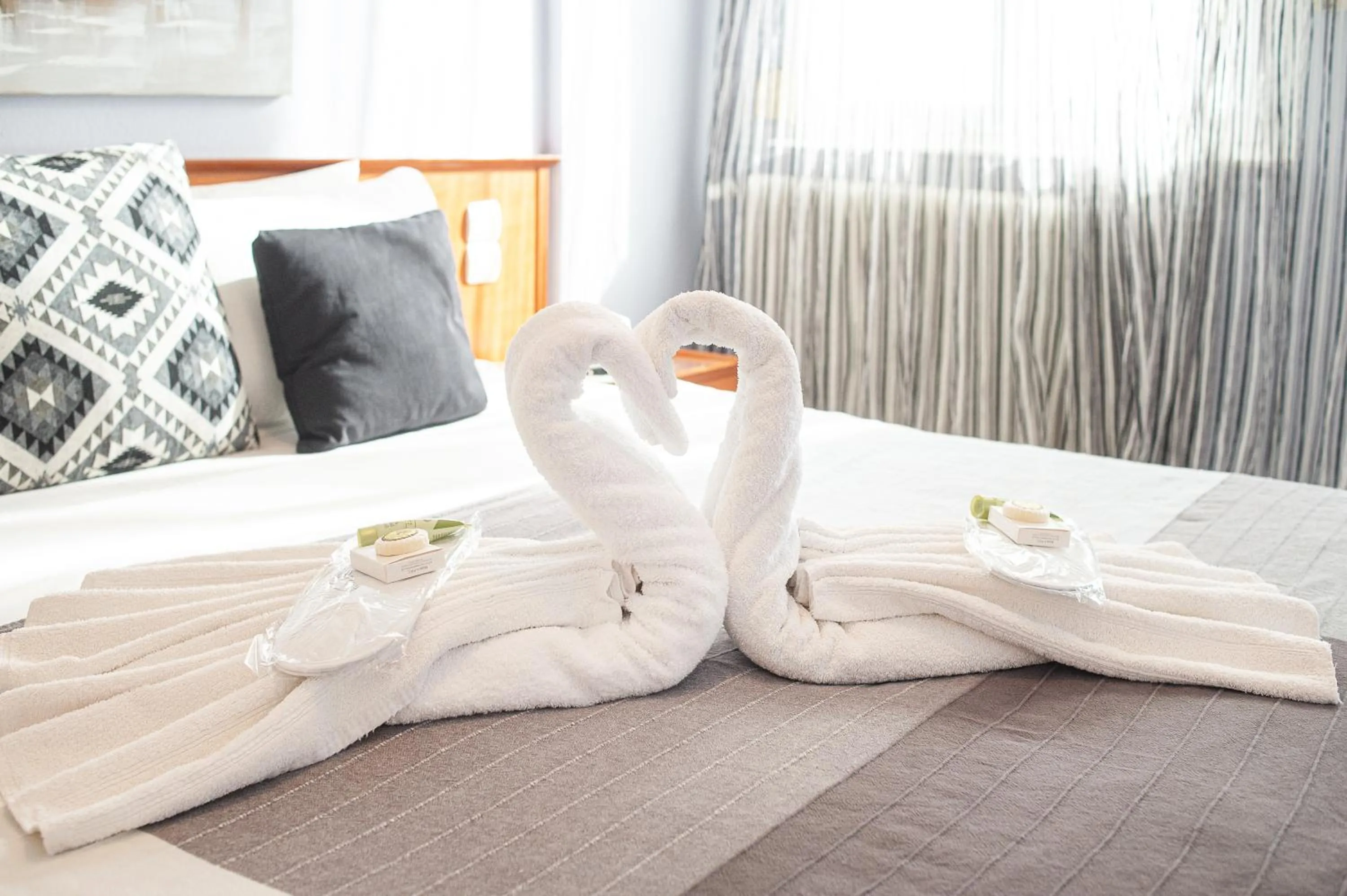 Bed in Hotel Pithari