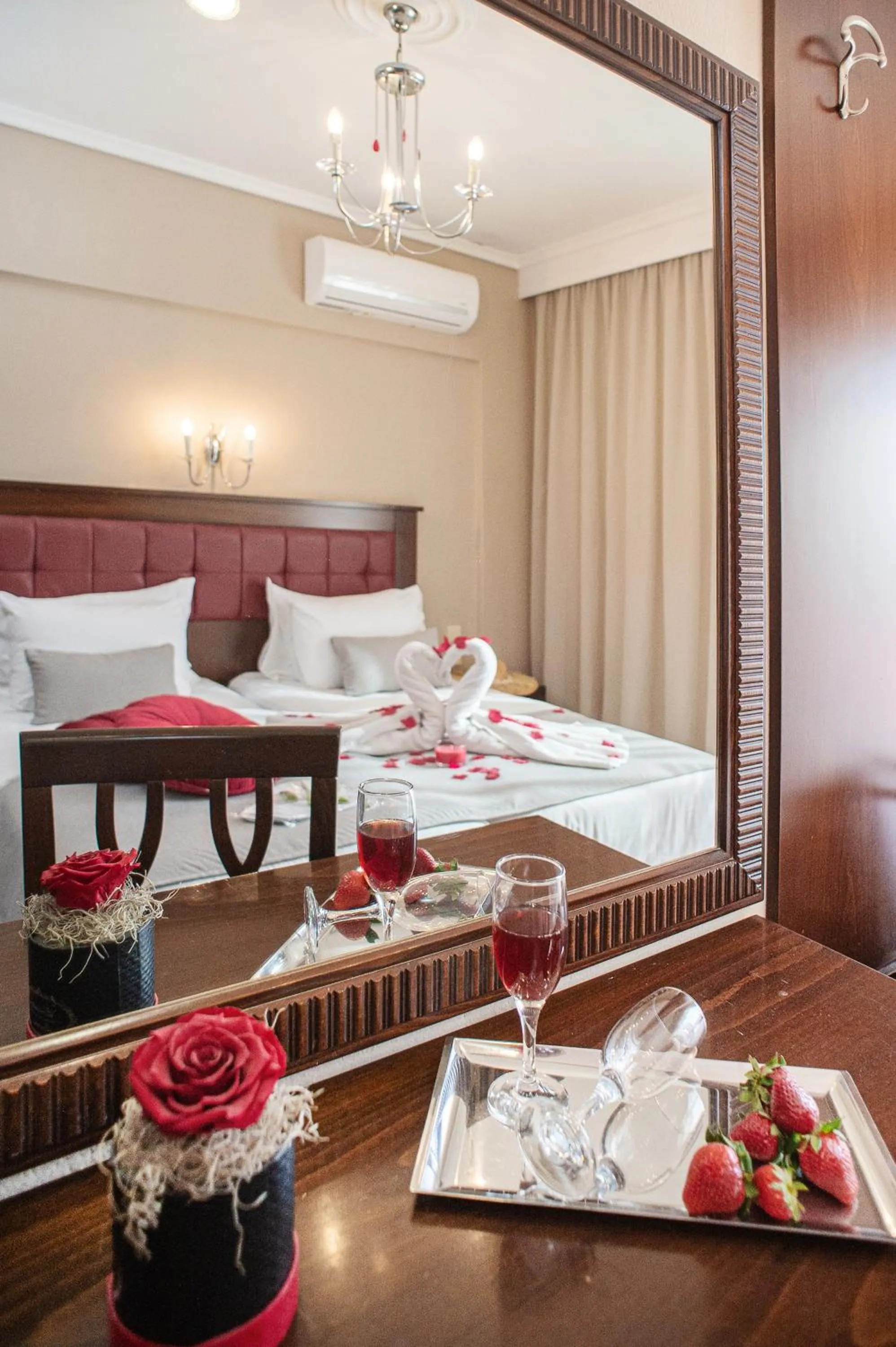 Bed in Hotel Pithari