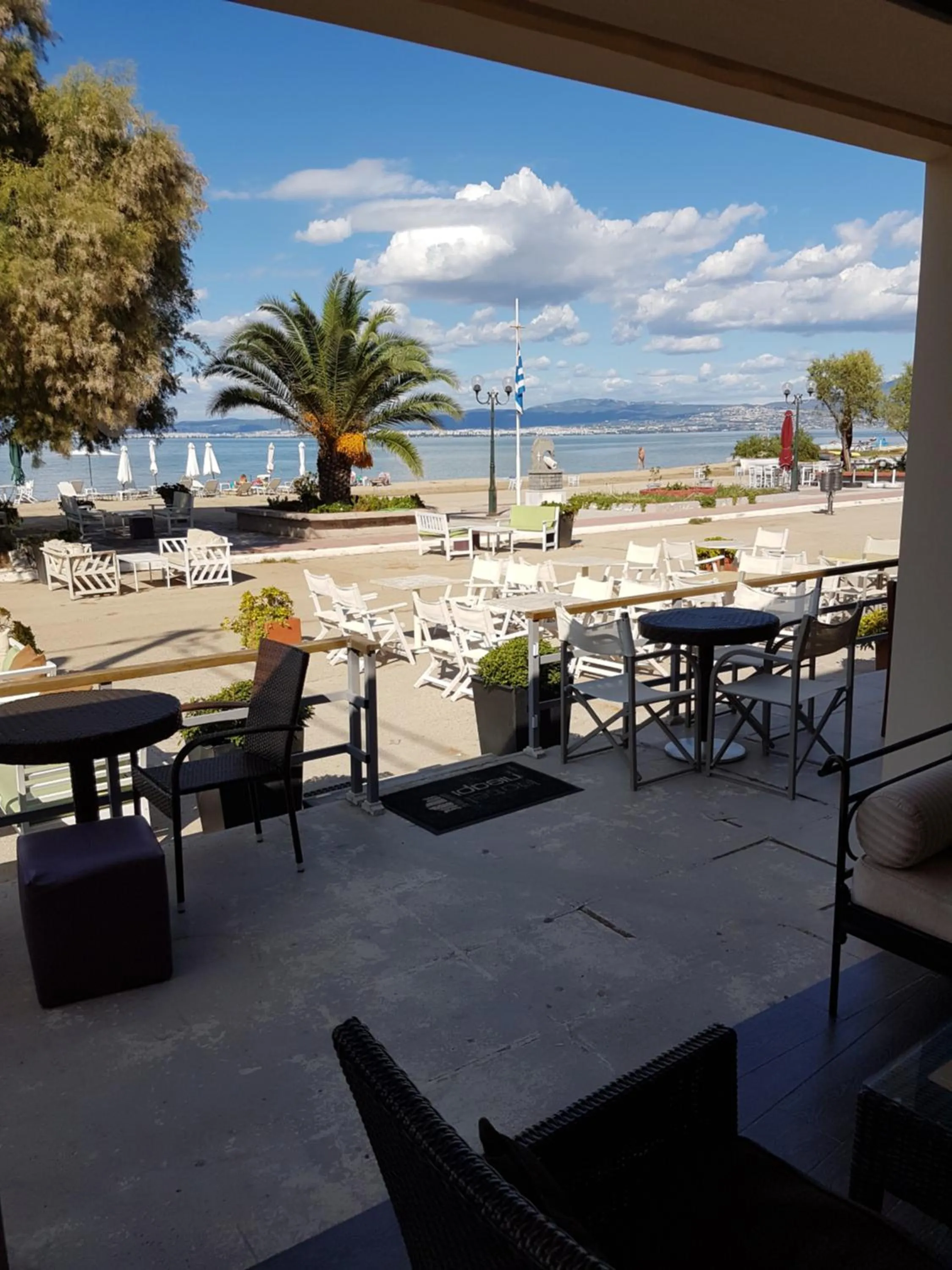 Lounge or bar in Hotel Pithari