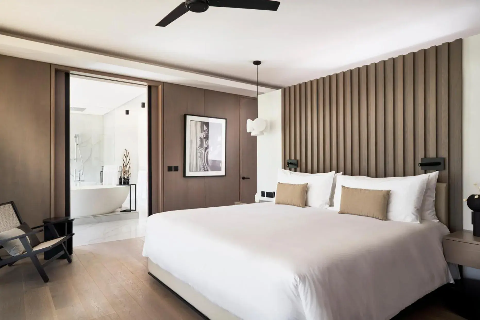 Bed in LUX* Grand Baie Resort & Residences Bed in LUX* Grand Baie Resort & Residences
