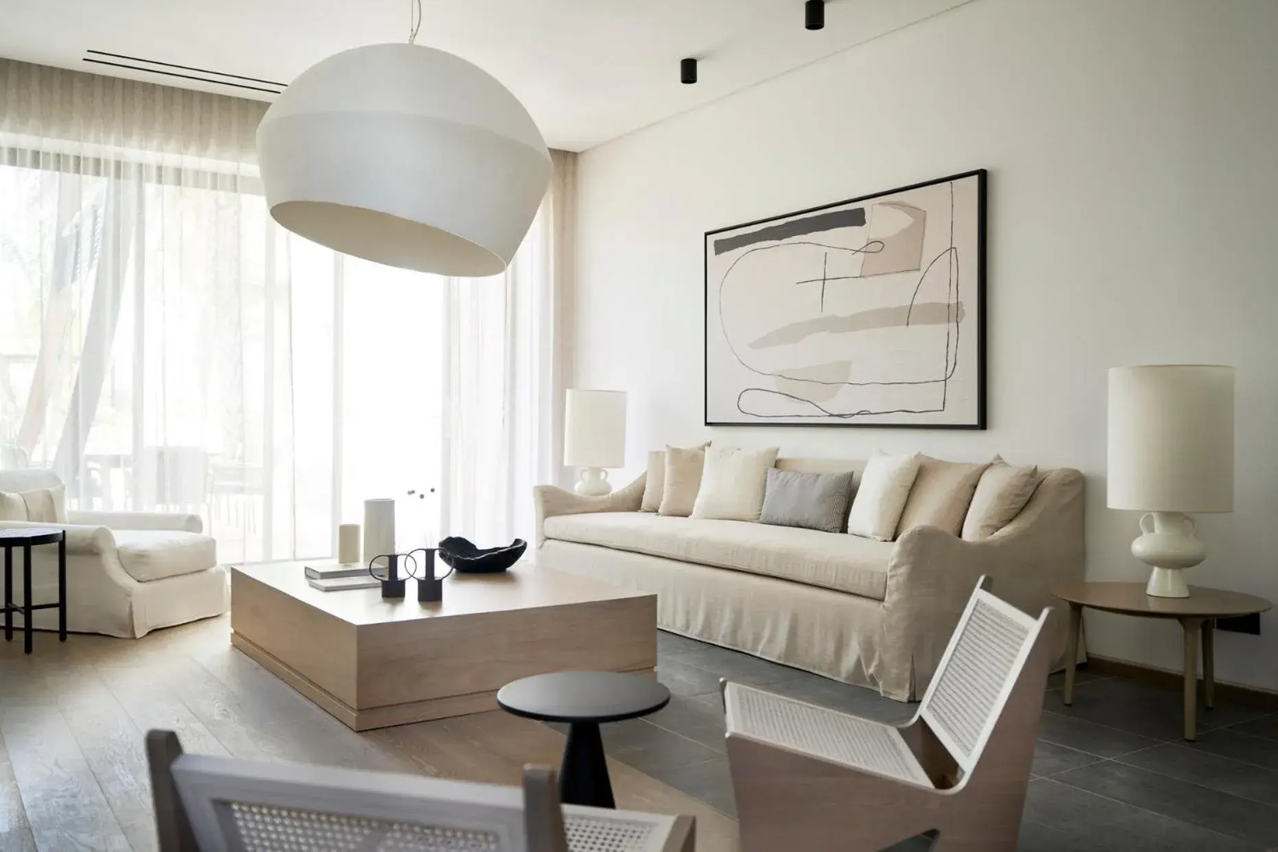 Living room in LUX* Grand Baie Resort & Residences Living room in LUX* Grand Baie Resort & Residences