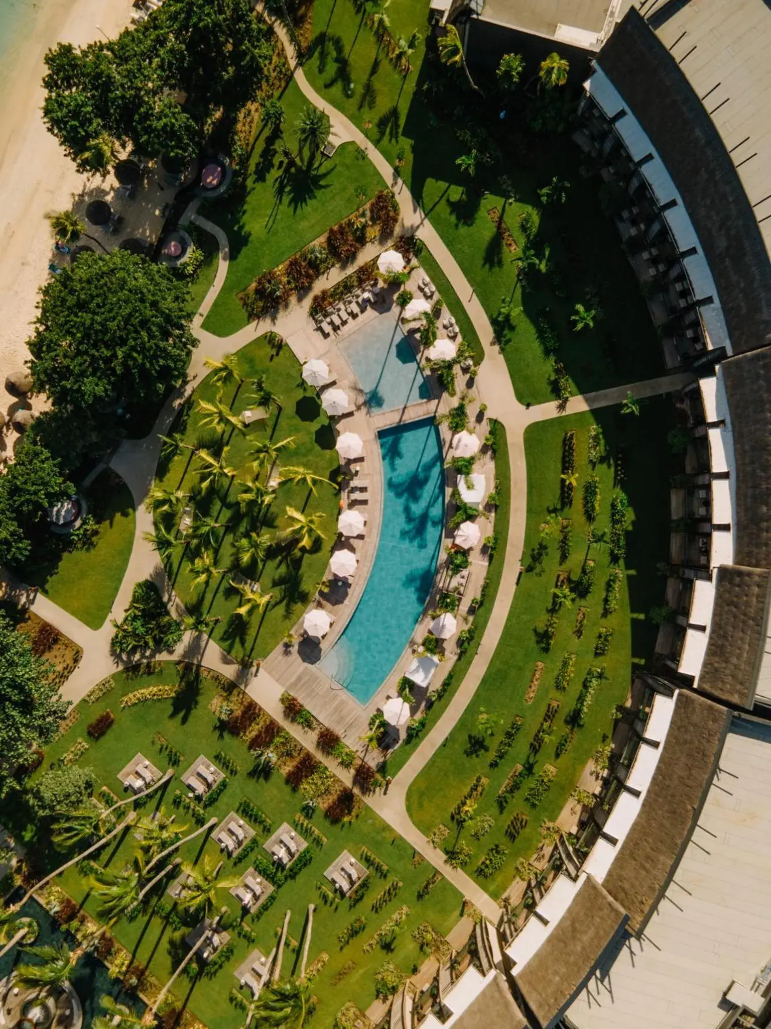 Swimming pool in LUX* Grand Baie Resort & Residences Swimming pool in LUX* Grand Baie Resort & Residences