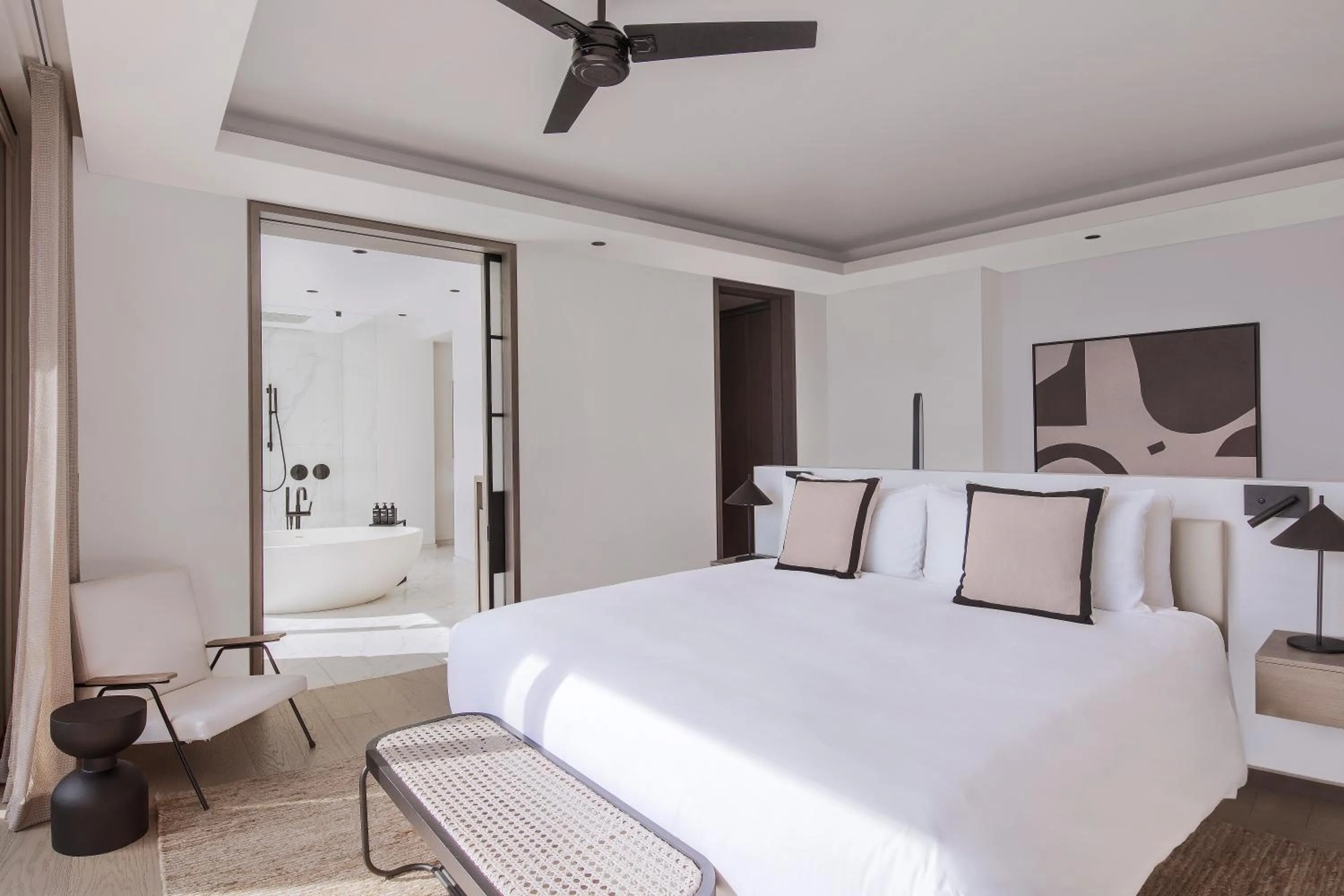 Bed in LUX* Grand Baie Resort & Residences