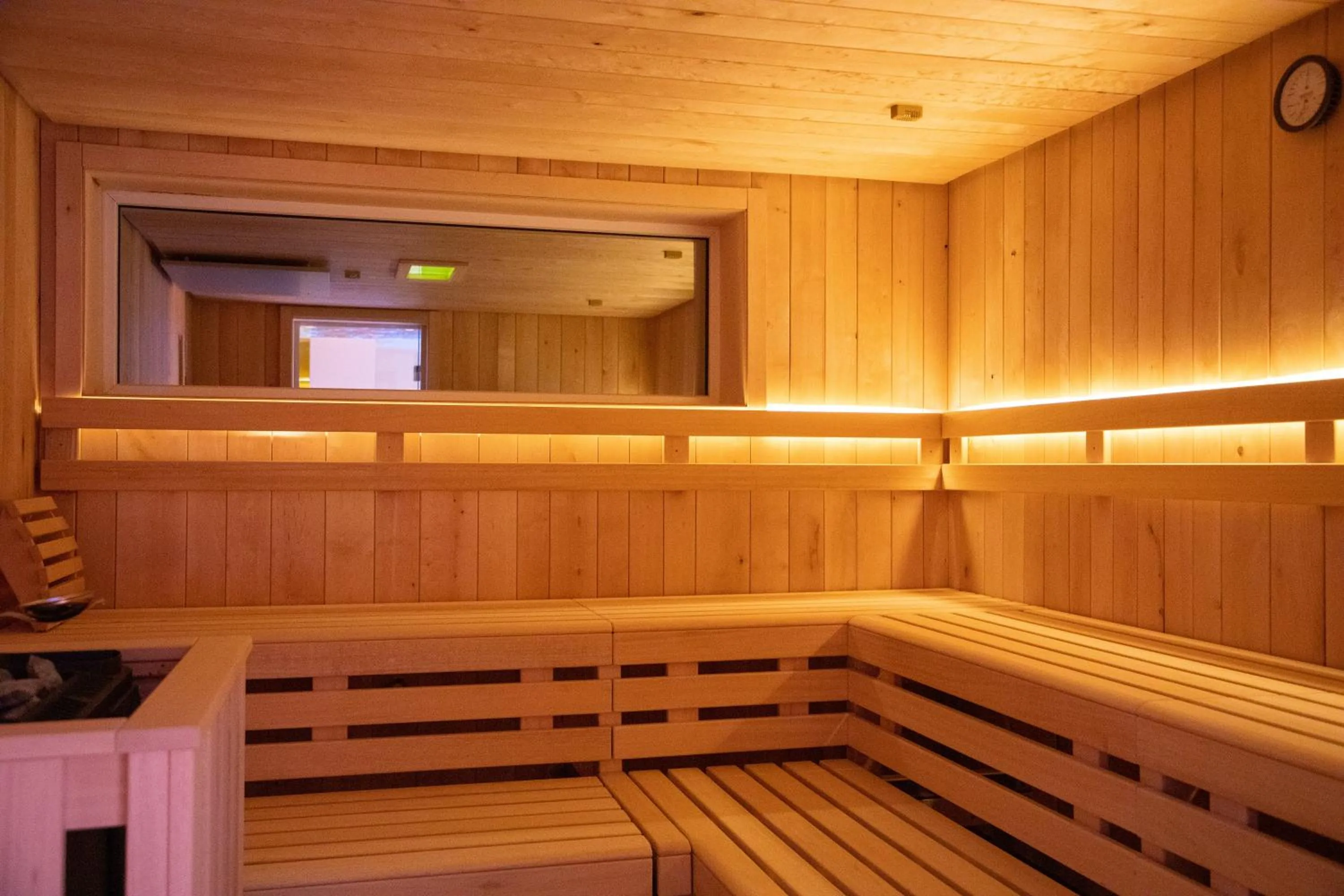 Sauna in Alpenlodge Val Gronda