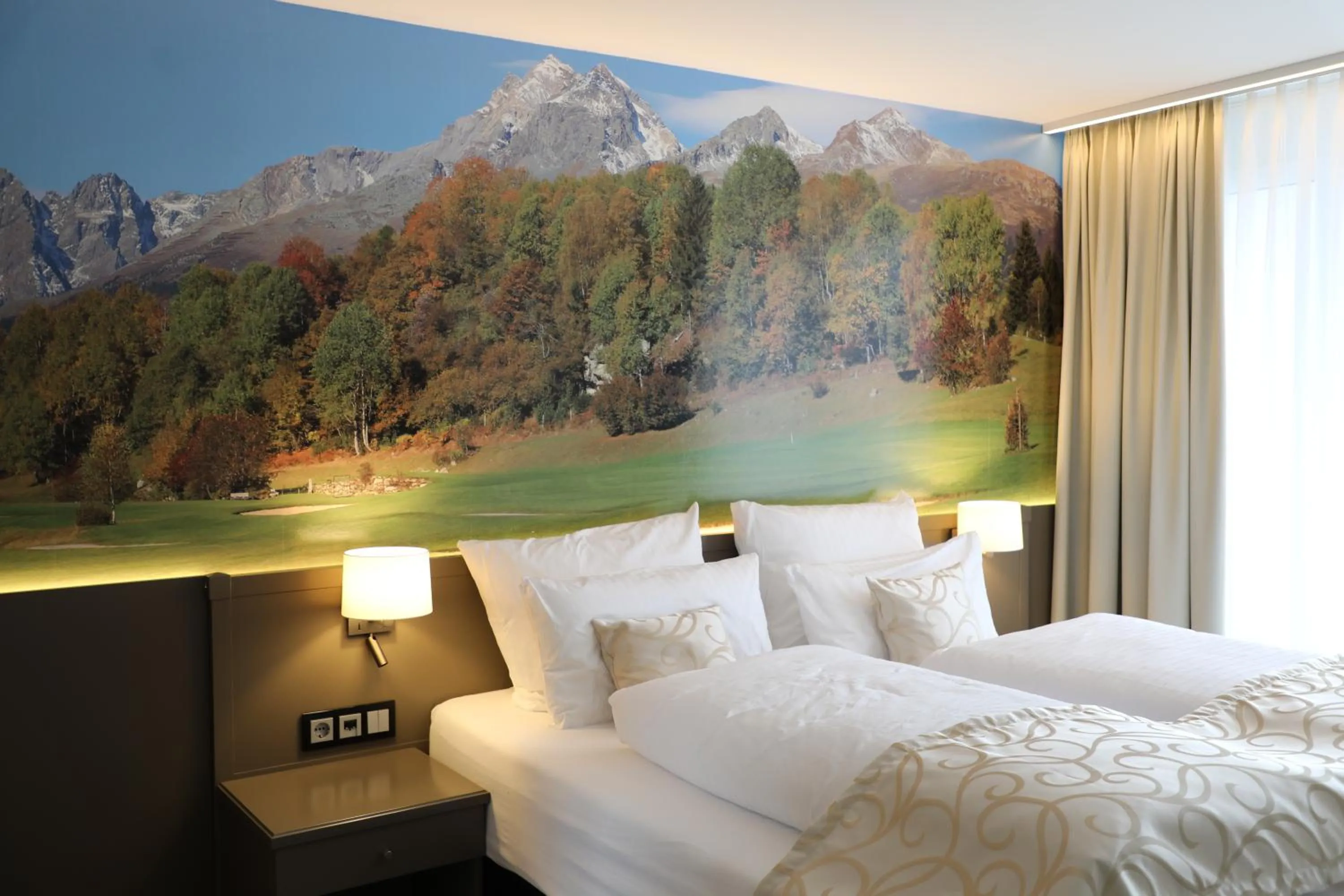 Bedroom, Bed in Alpenlodge Val Gronda