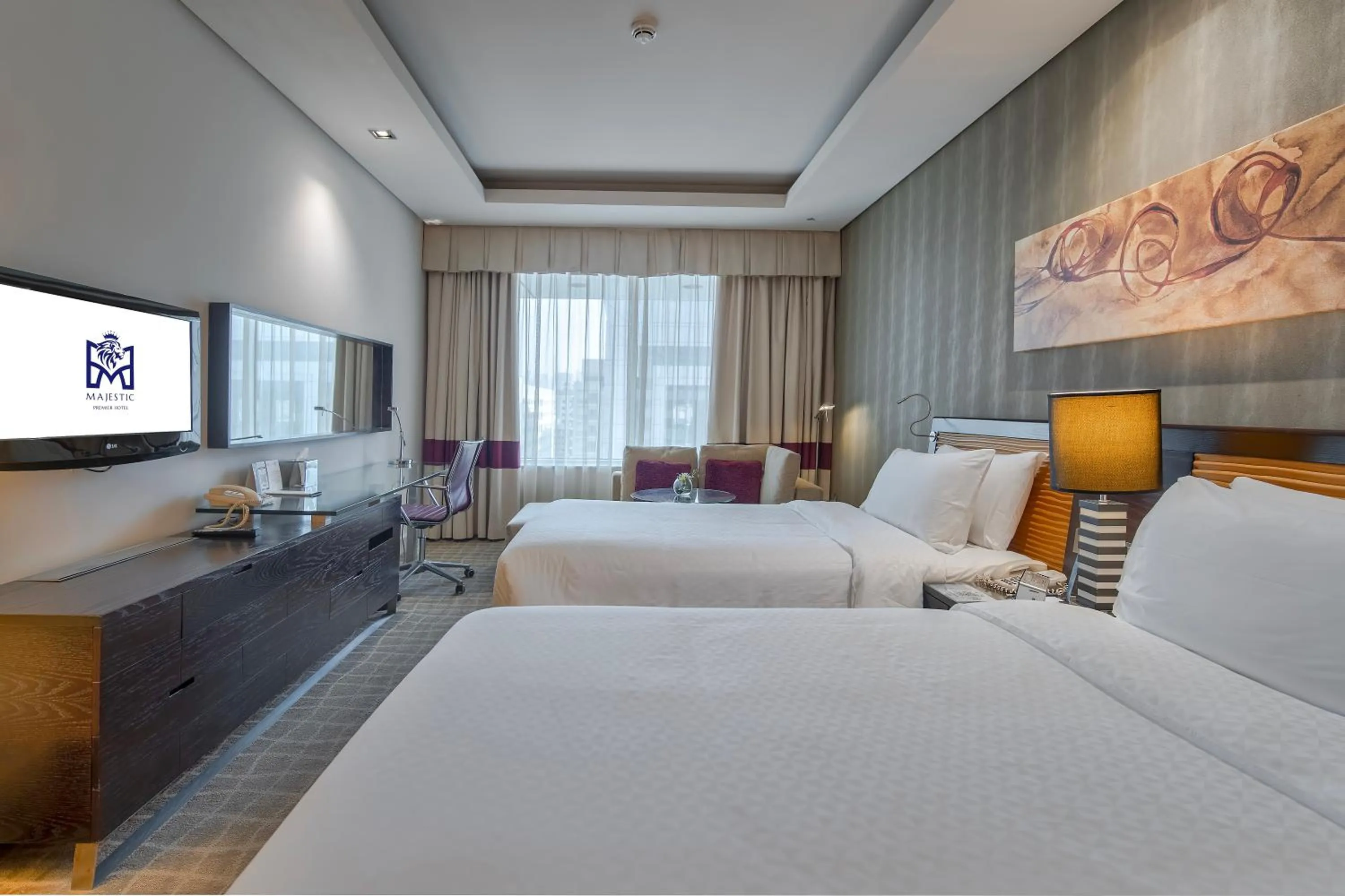 Bedroom, Bed in Majestic Premier Hotel Burdubai