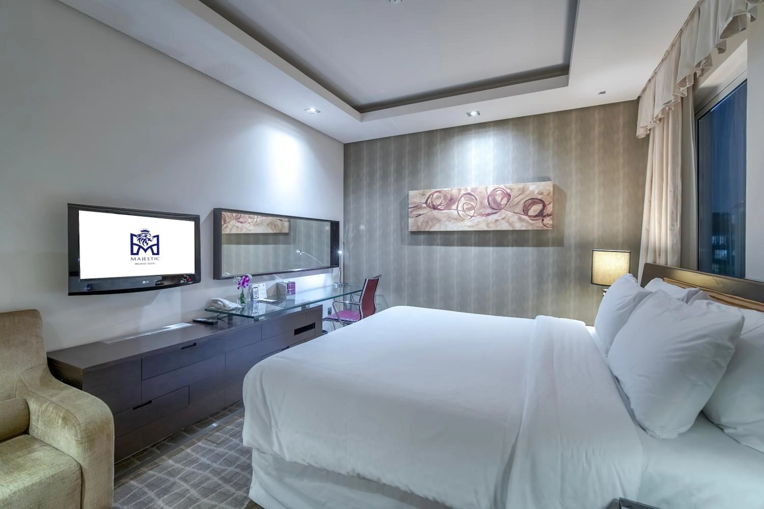 Bedroom, Bed in Majestic Premier Hotel Burdubai