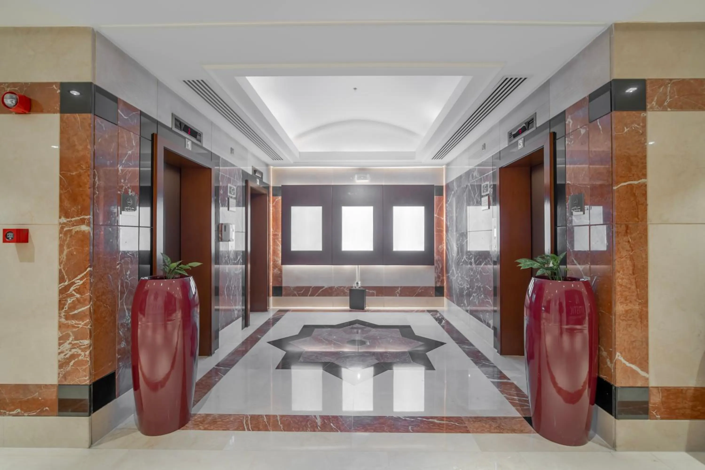 elevator in Majestic Premier Hotel Burdubai