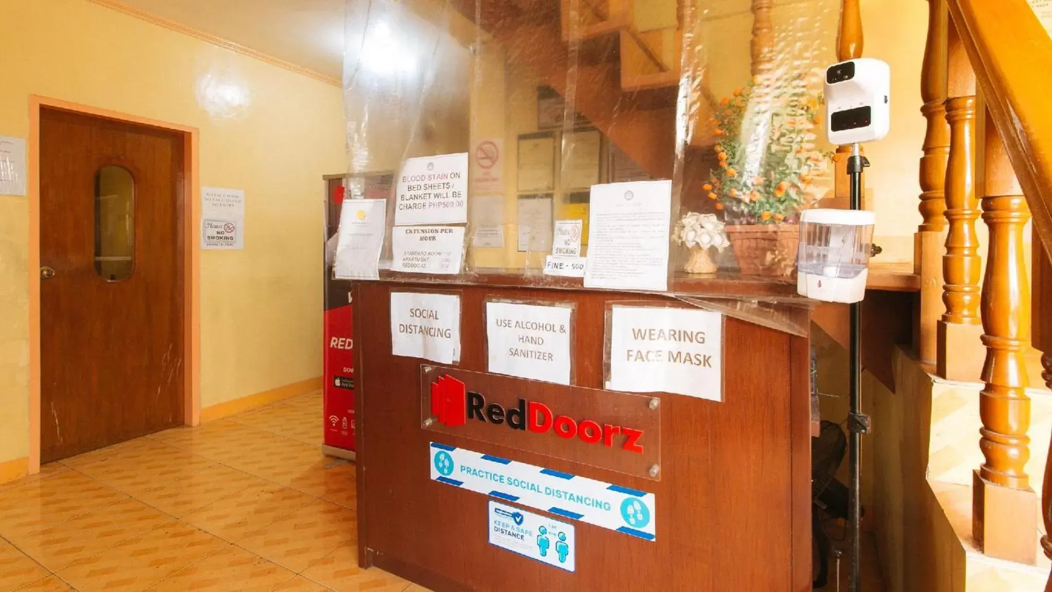 Lobby or reception in RedDoorz near SM Batangas City Lobby or reception in RedDoorz near SM Batangas City