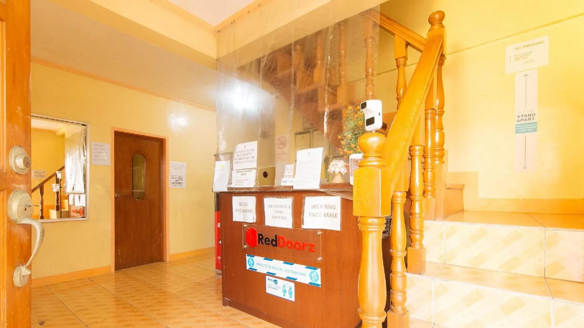 Lobby or reception in RedDoorz near SM Batangas City Lobby or reception in RedDoorz near SM Batangas City