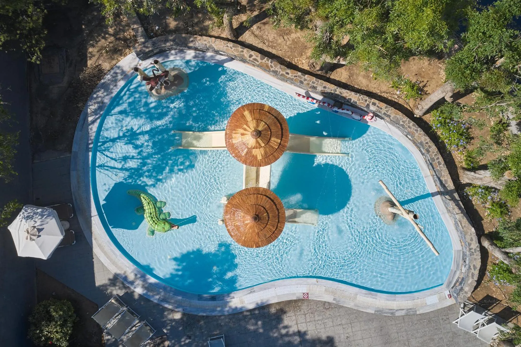 Swimming pool in Atlantica Akti Zeus Hotel