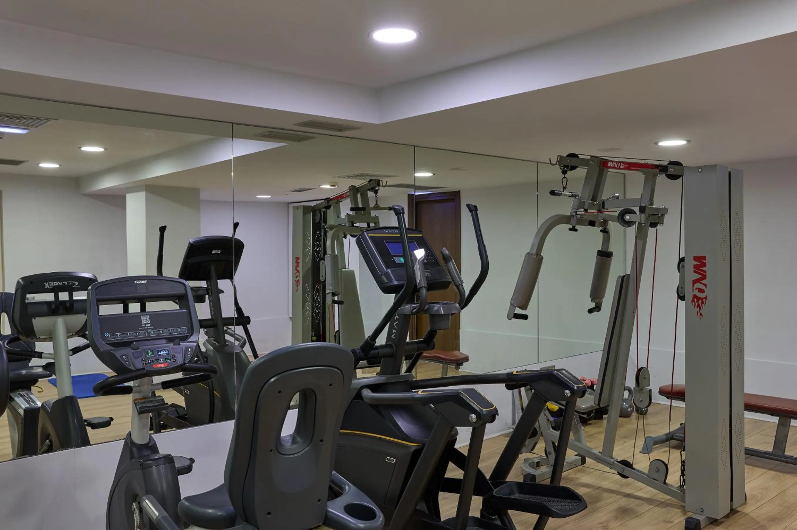 Fitness centre/facilities in Atlantica Akti Zeus Hotel