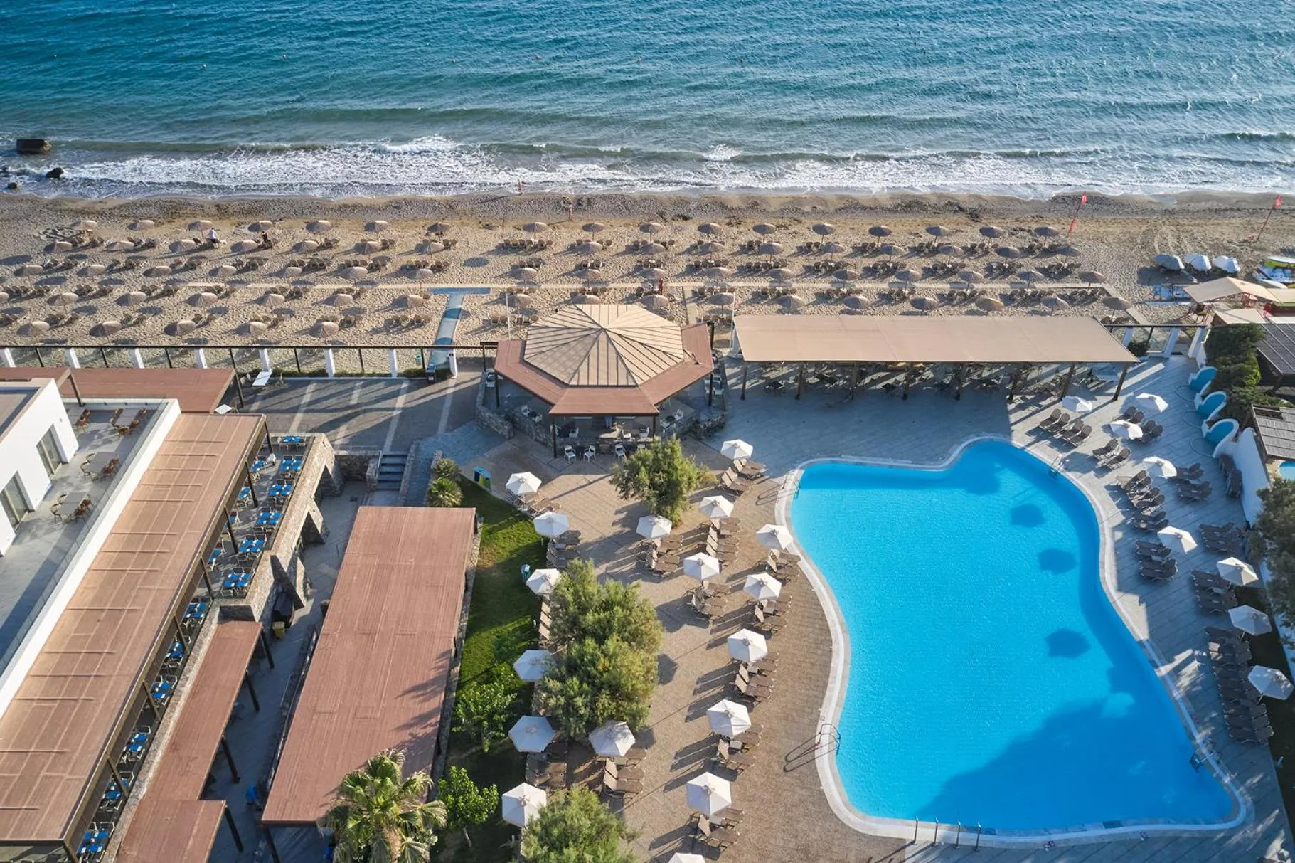 Bird's eye view in Atlantica Akti Zeus Hotel