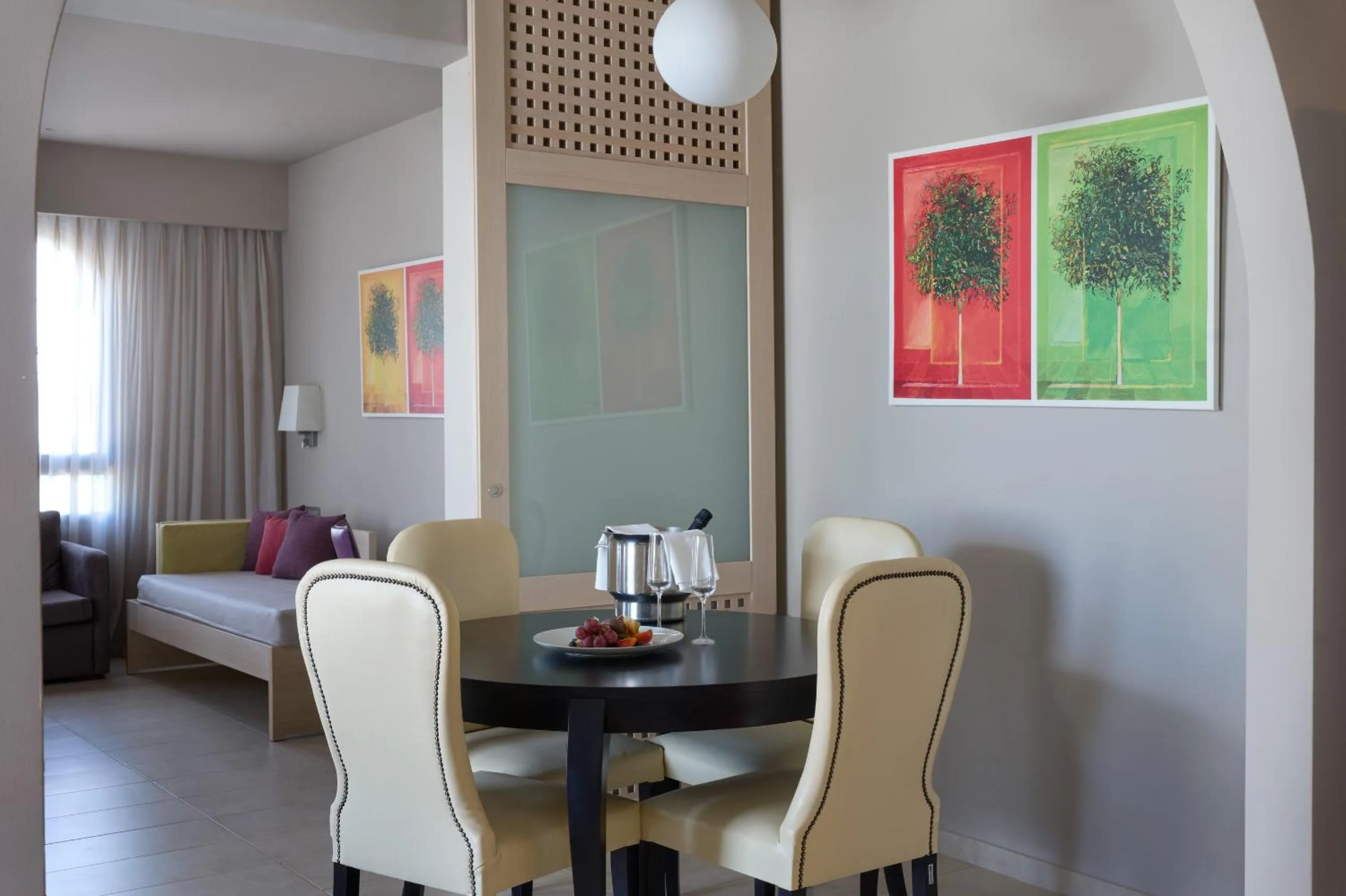 Decorative detail in Atlantica Akti Zeus Hotel