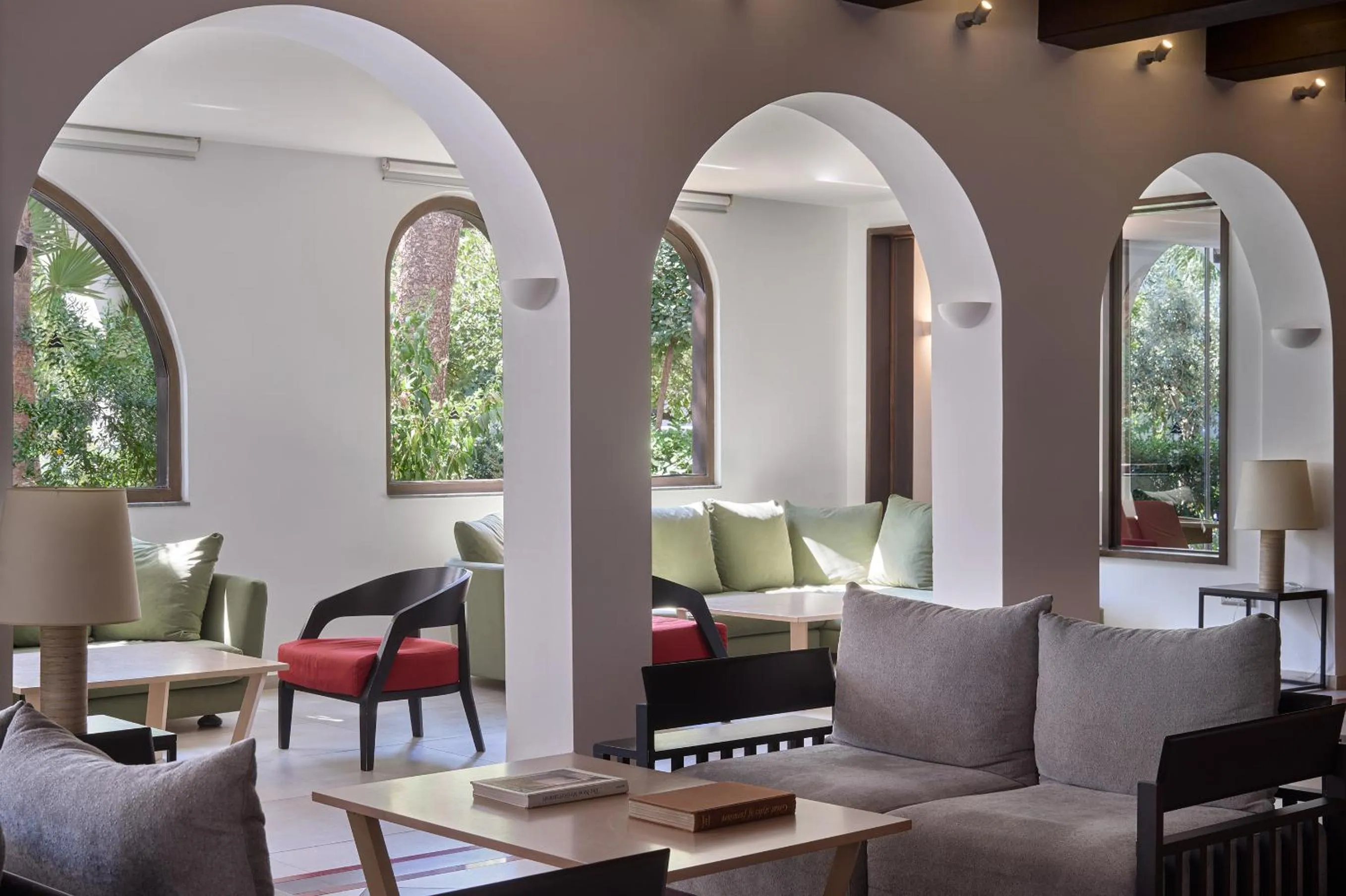 Seating area in Atlantica Akti Zeus Hotel