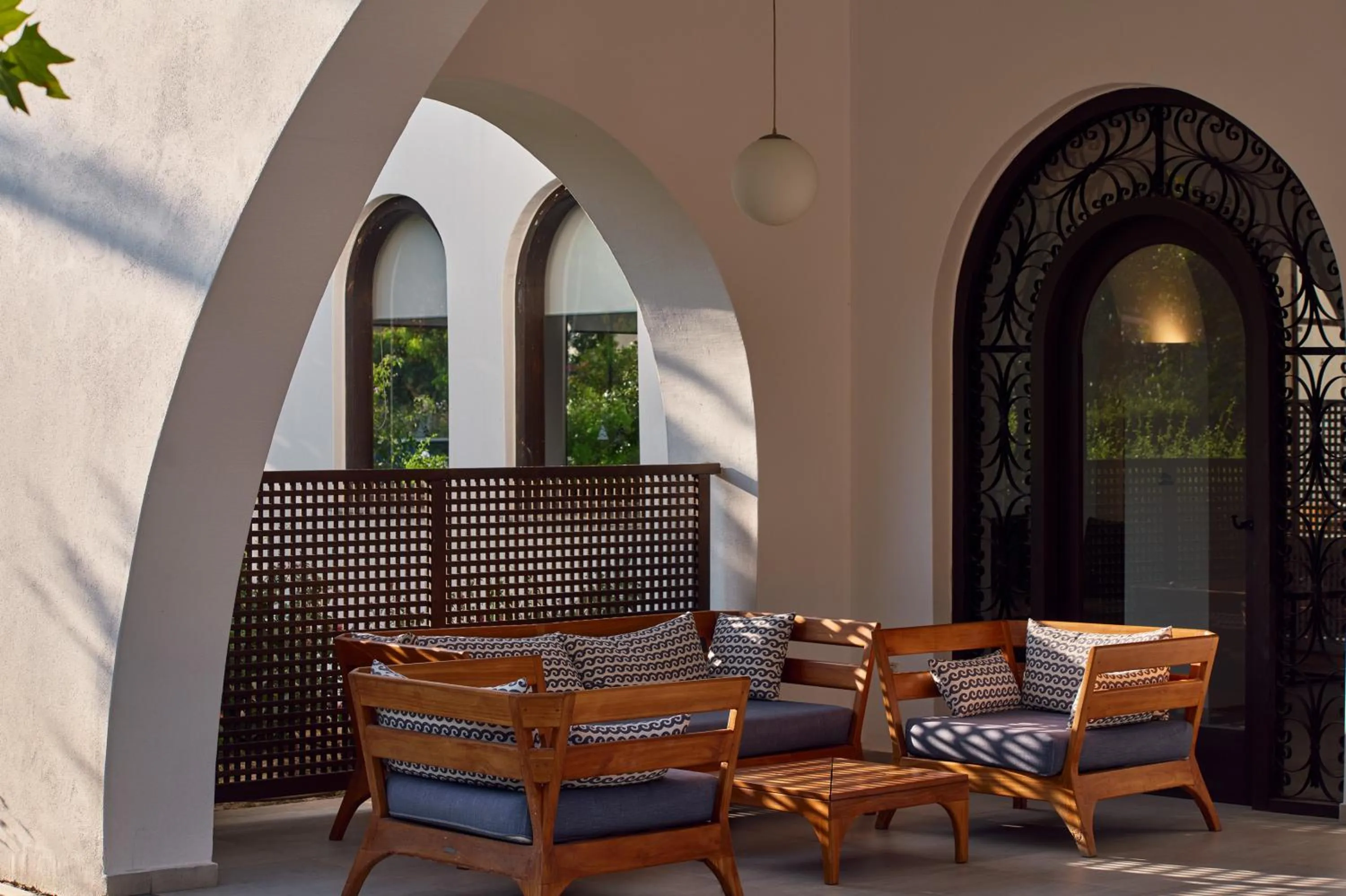 Seating area in Atlantica Akti Zeus Hotel