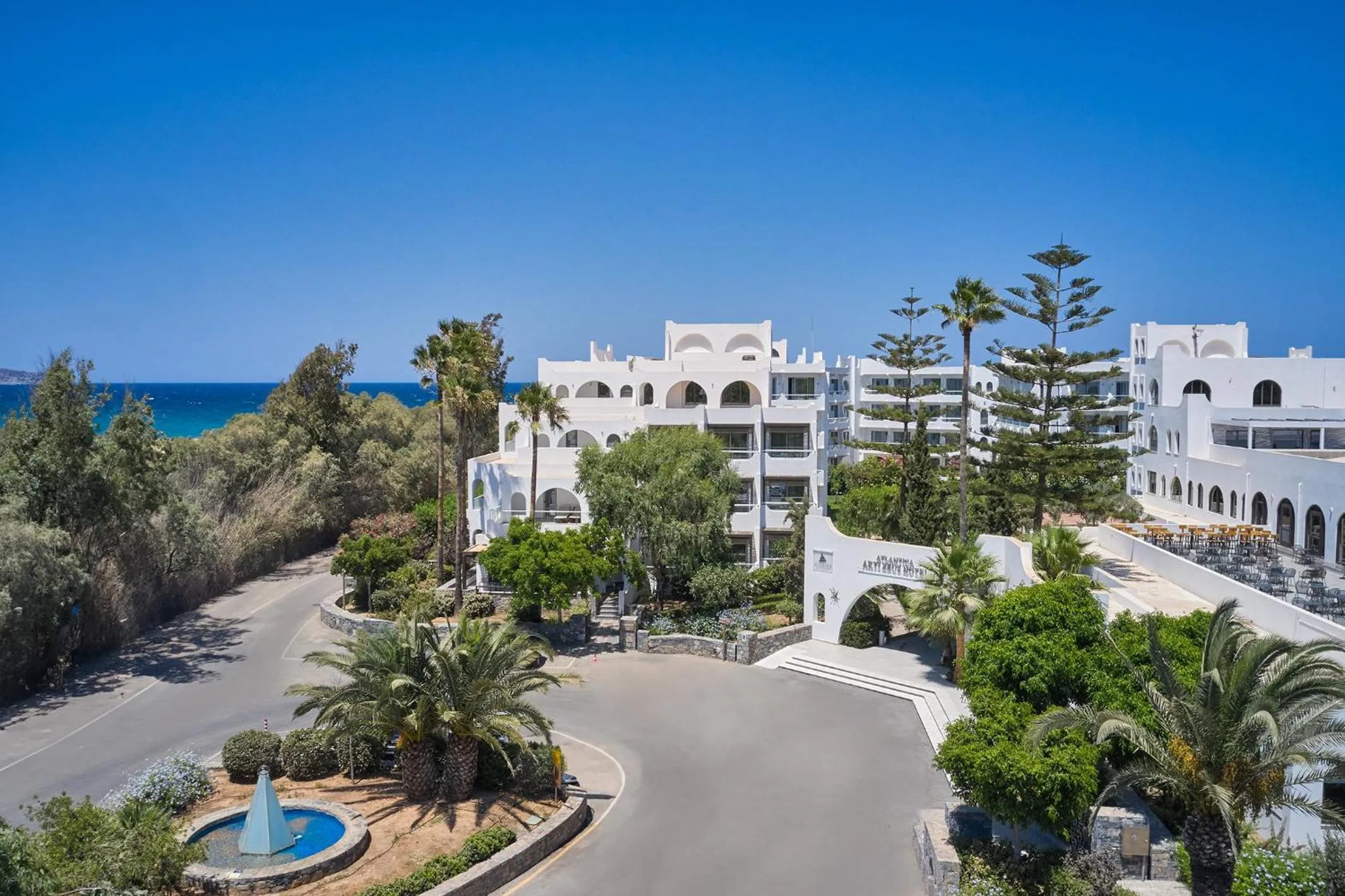 Property building in Atlantica Akti Zeus Hotel