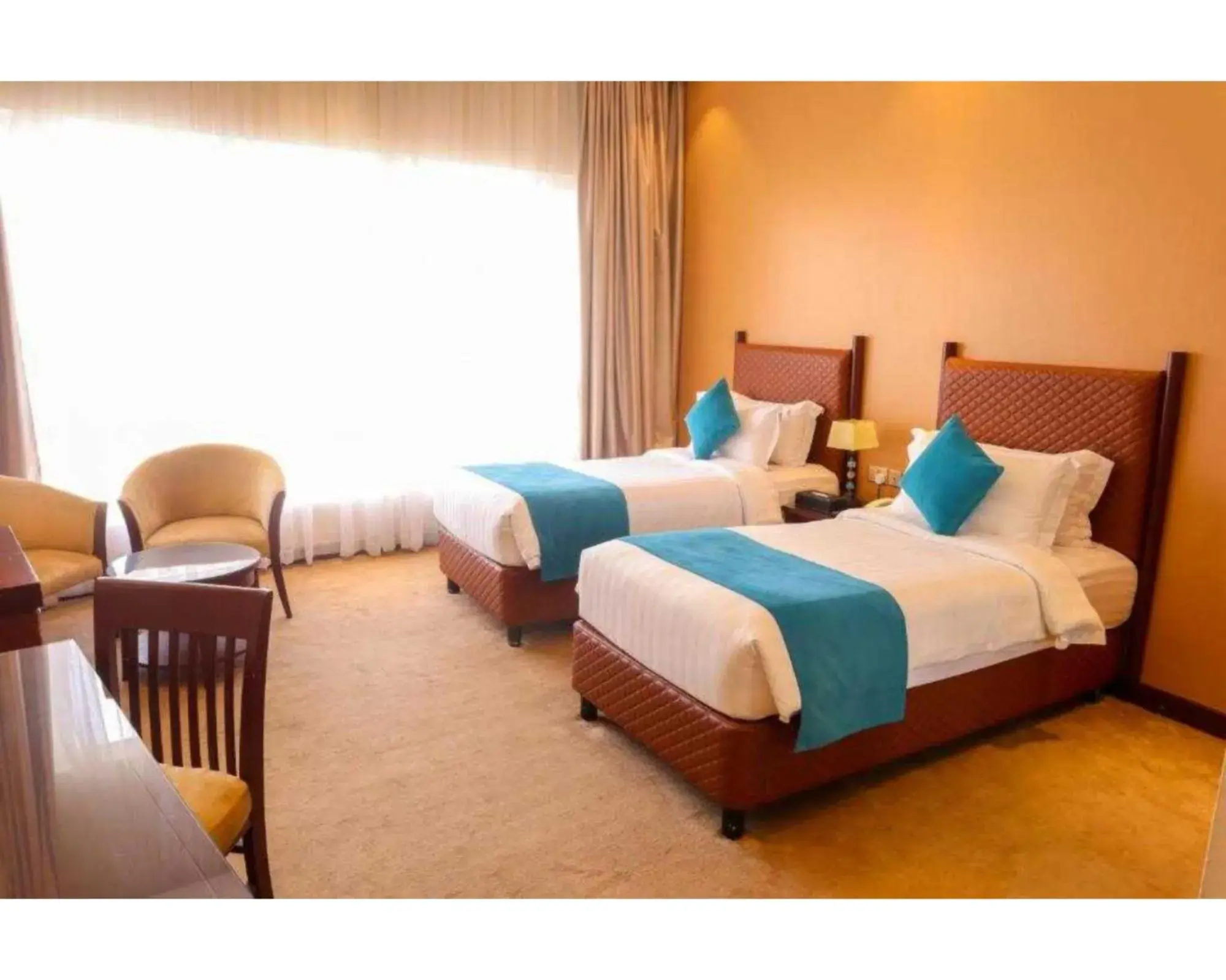 Bedroom, Bed in Palette Luxury Marina View Formerly Happy Days Hotel Bedroom, Bed in Palette Luxury Marina View Formerly Happy Days Hotel