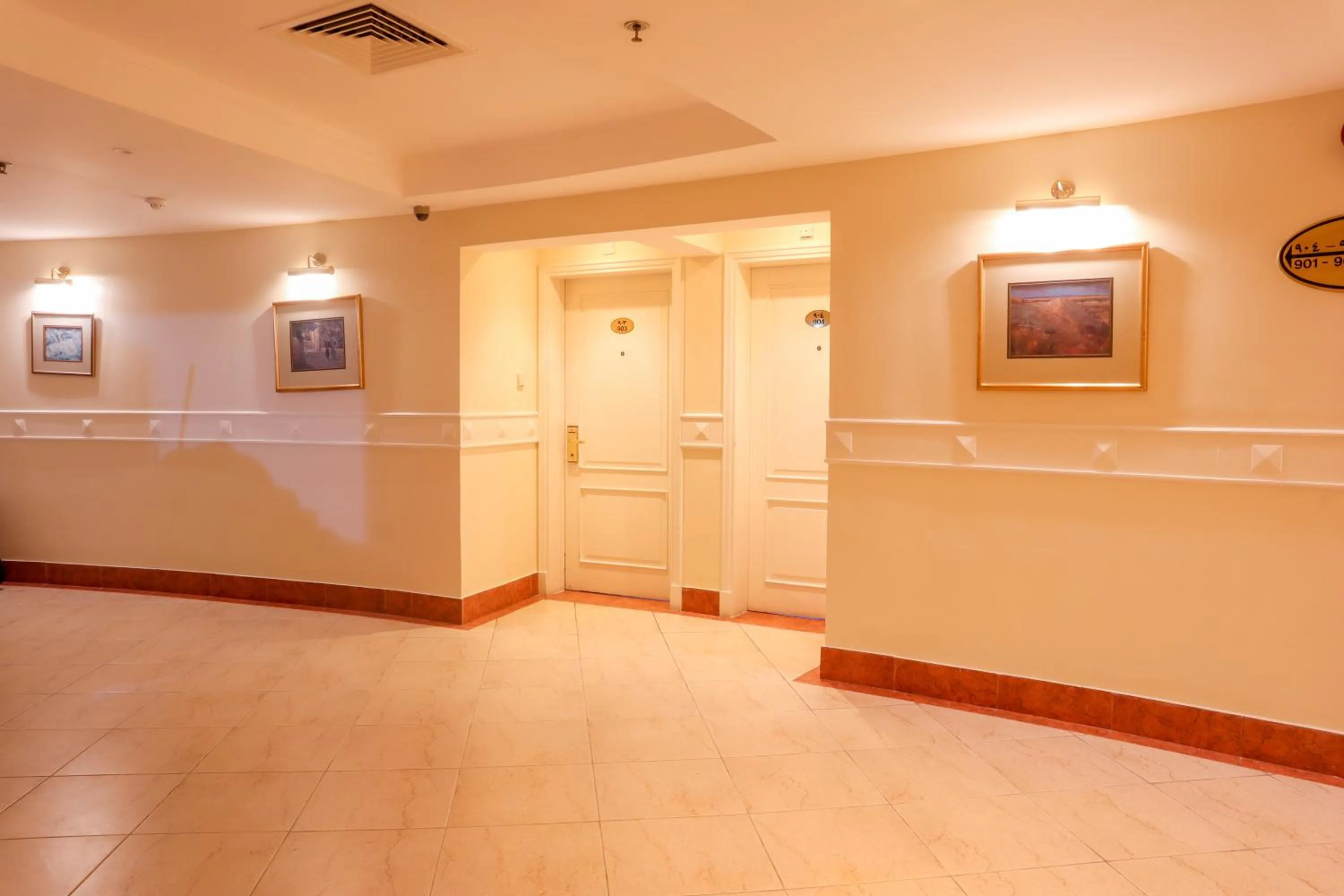 On site in Happy Days Hotel