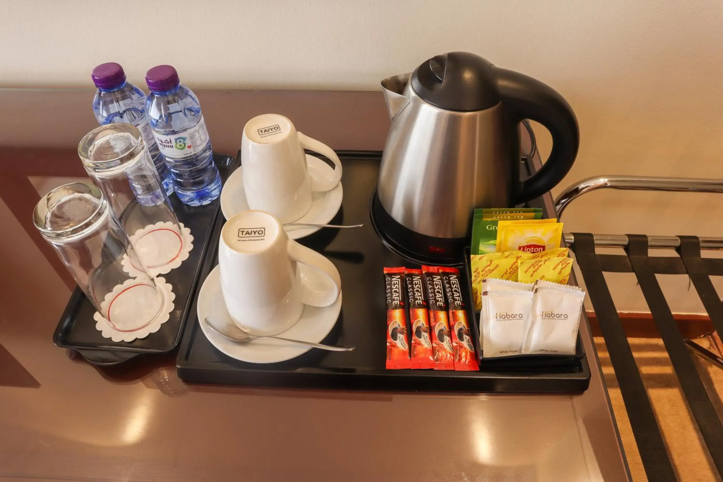 Coffee/tea facilities in Palette Luxury Marina View Formerly Happy Days Hotel Coffee/tea facilities in Palette Luxury Marina View Formerly Happy Days Hotel