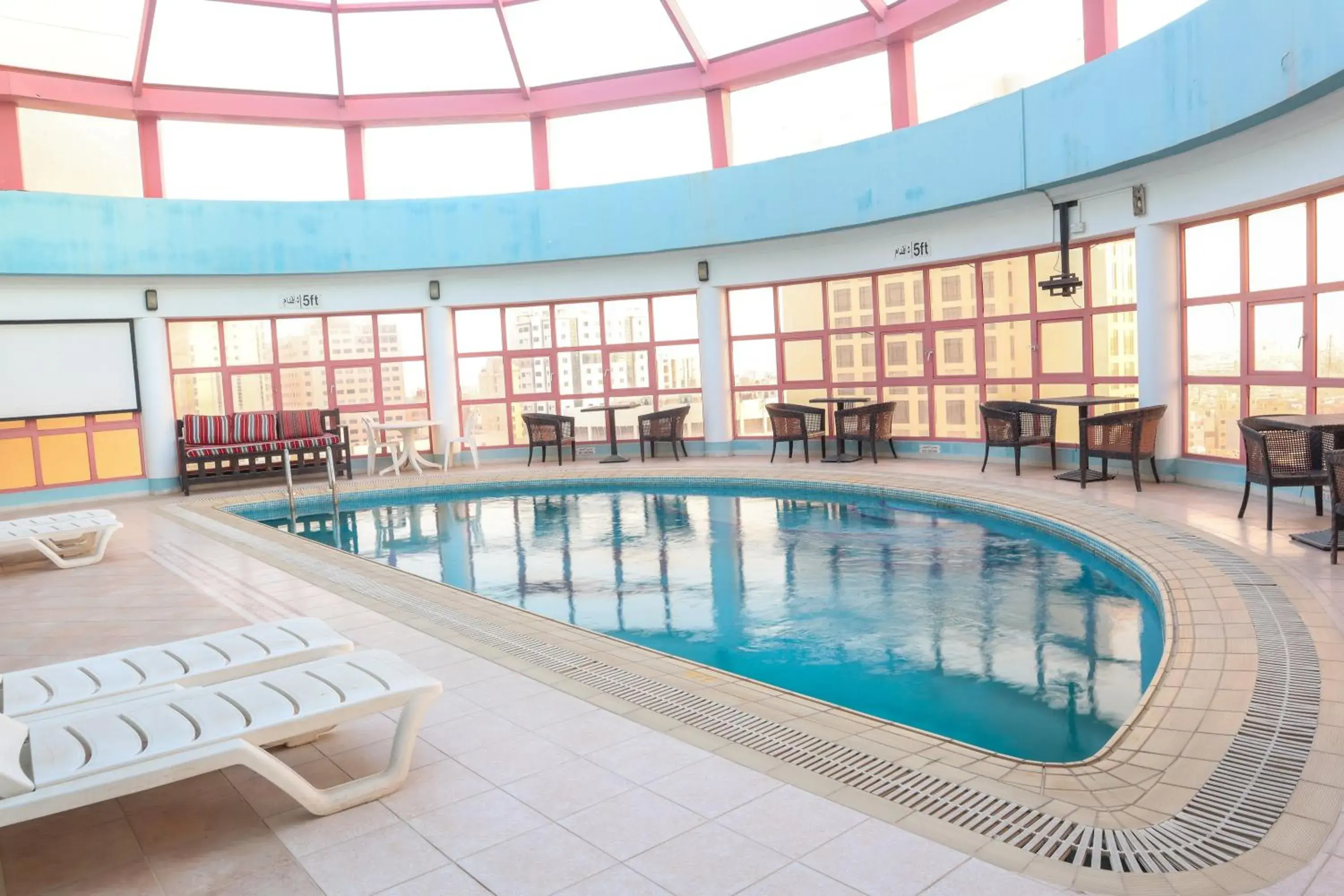 Pool view in Palette Luxury Marina View Formerly Happy Days Hotel Pool view in Palette Luxury Marina View Formerly Happy Days Hotel